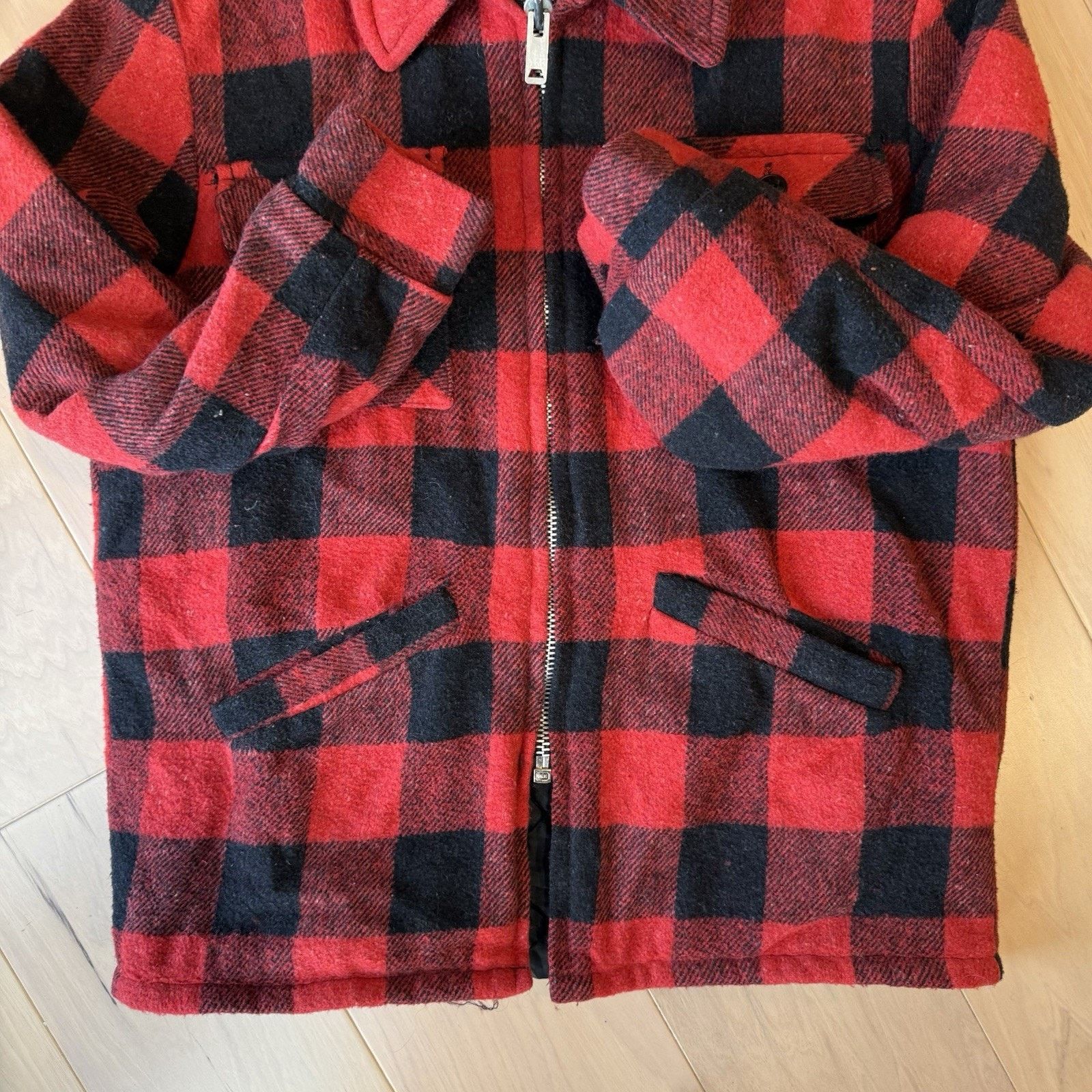 Vintage Vintage Weatherguard Shane Jacket Red 80s Buffalo Plaid Wool Size US M / EU 48-50 / 2 - 5 Thumbnail