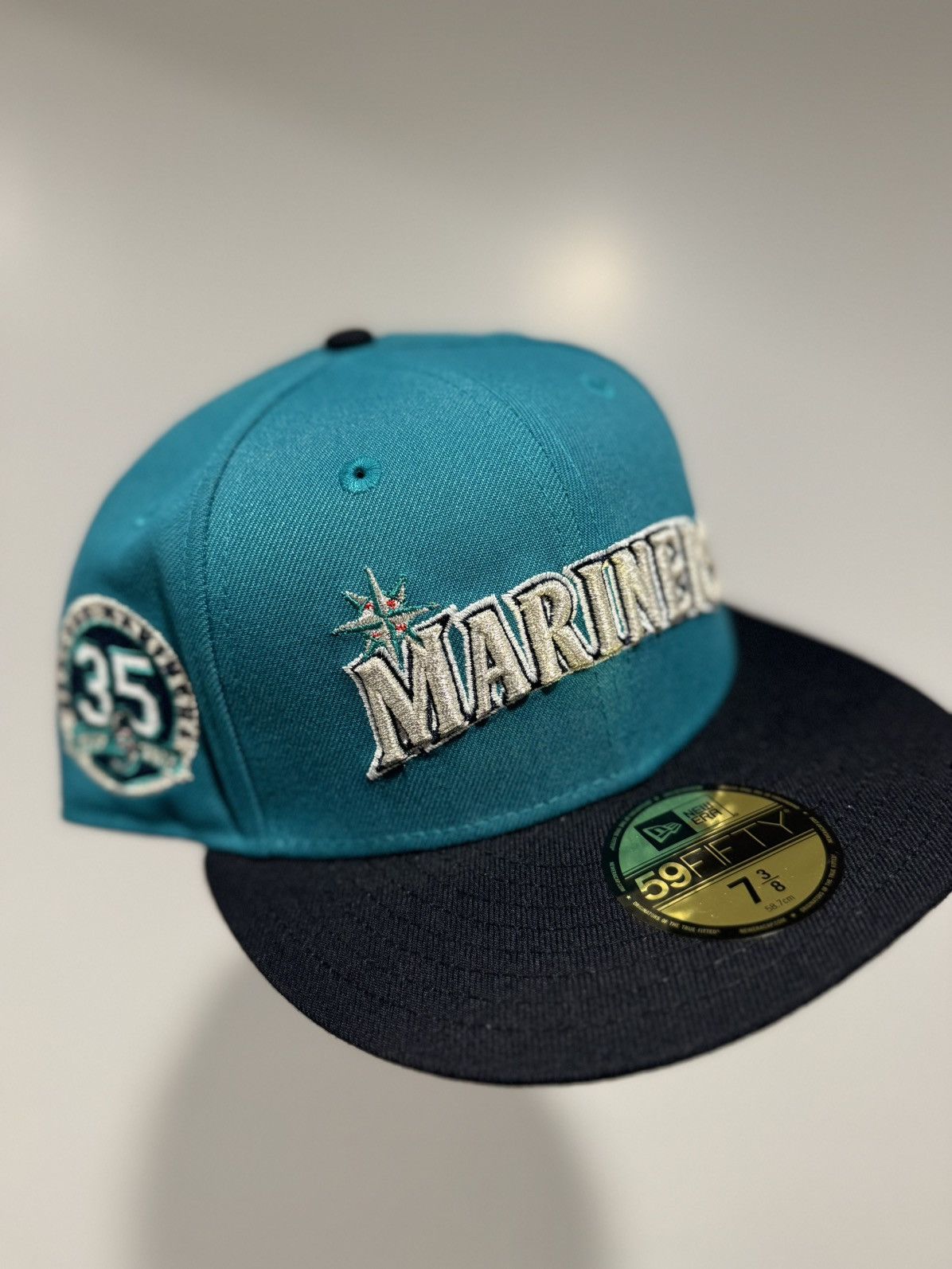 Hat Club × MLB × New Era Hatclub Exclusive Seattle Mariners script 2tone pack 7 3/8 Size ONE SIZE - 1 Thumbnail