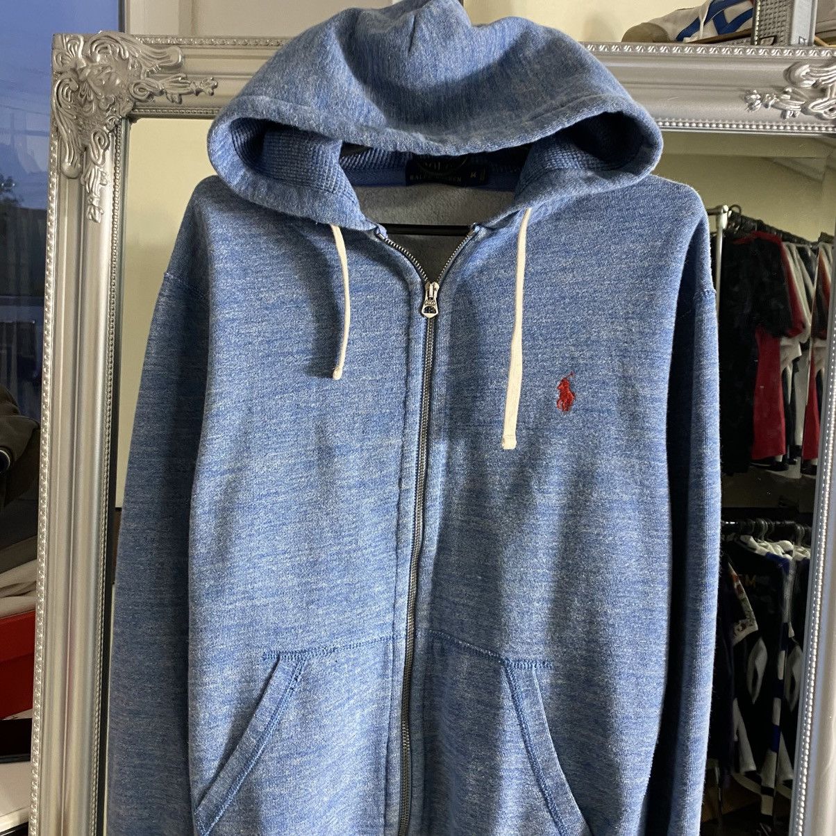 Polo Ralph Lauren Polo Ralph Lauren Zip Up Hoodie Vintage Designer Luxury Y2k Size US M / EU 48-50 / 2 - 2 Thumbnail