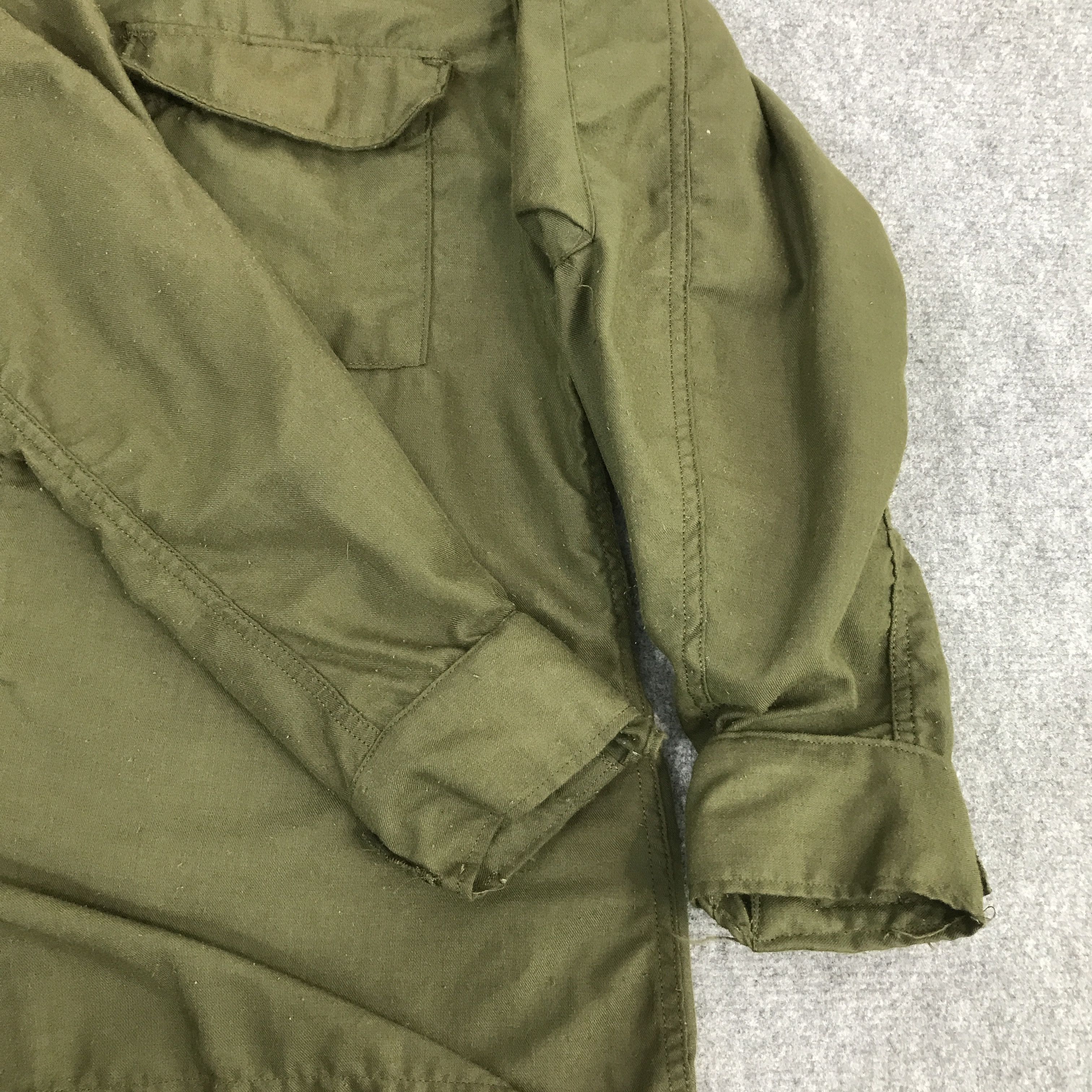 Vintage Vintage Us Army zipper jacket Dsa-100 Size US L / EU 52-54 / 3 - 7 Thumbnail