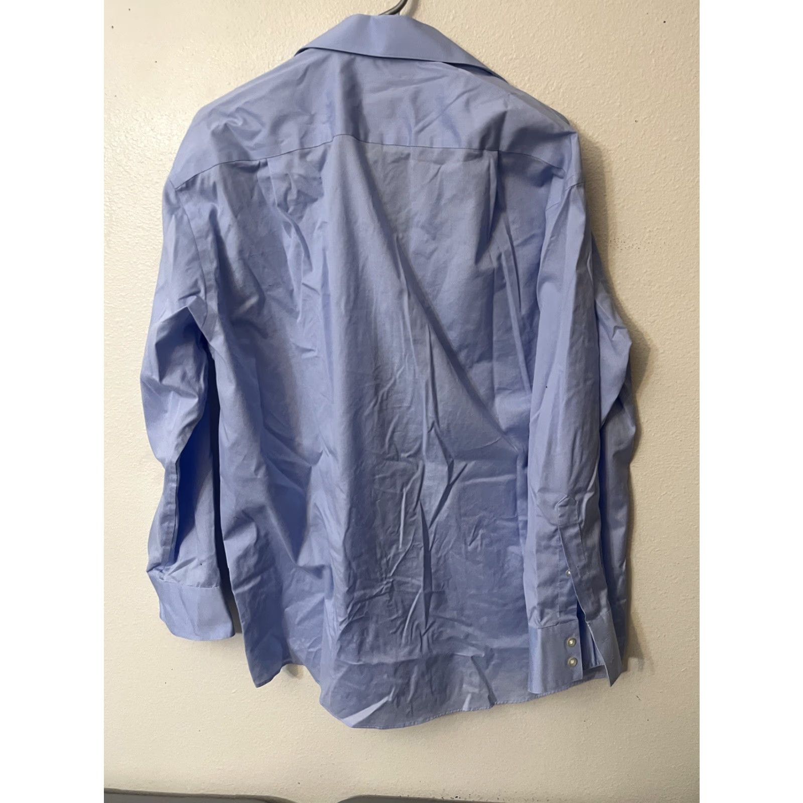 Vintage Calvin Klein Jeans Button-Up Shirt Men's XL Blue Cotton Blend Long Sleeve Size US XL / EU 56 / 4 - 3 Thumbnail