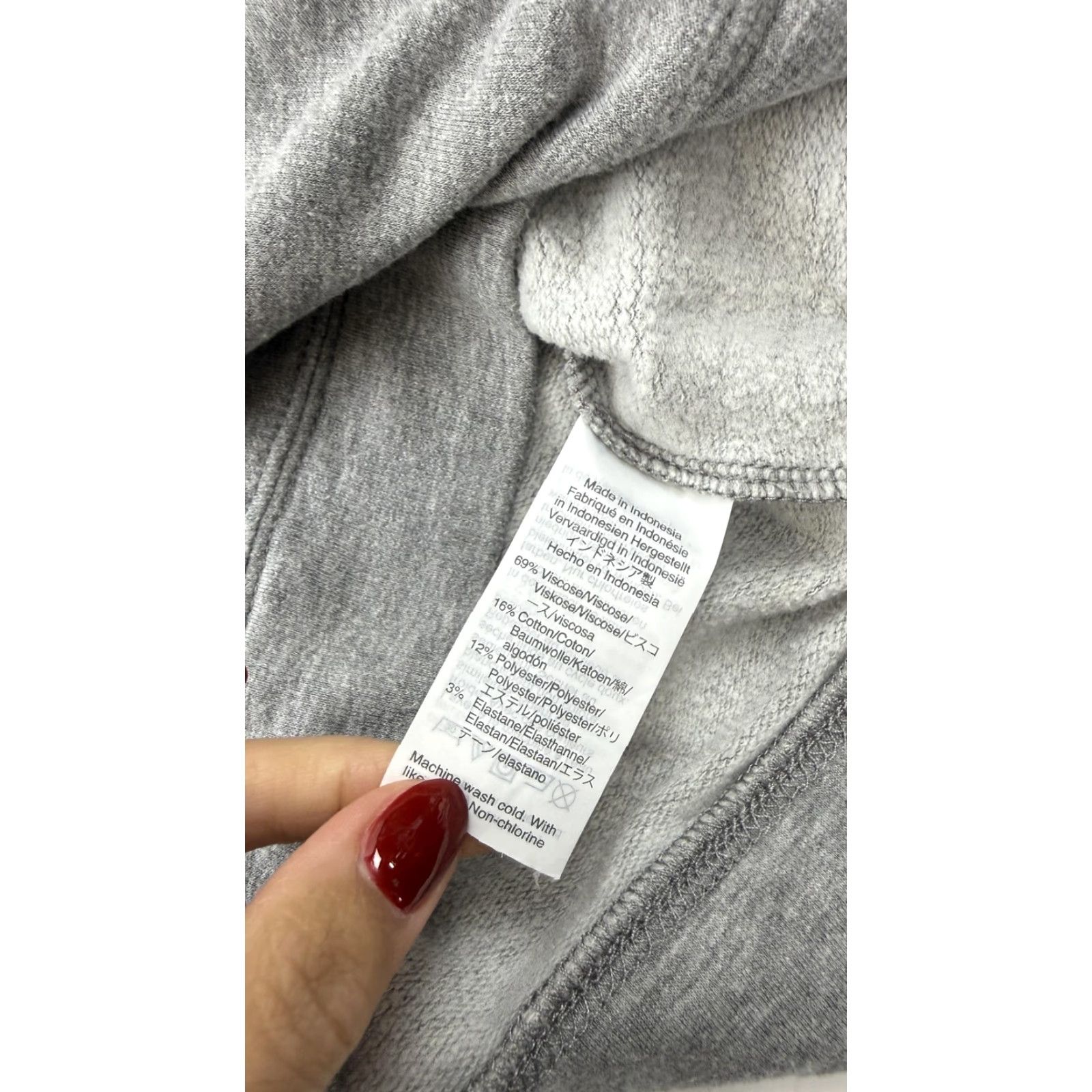 Madewell Madewell mile(s) Hoodie Womens Small Gray Heather Pullover Loungewear Relaxed Shirt Womens Small Gray Heather 90s style? Size S / US 4 / IT 40 - 6 Thumbnail