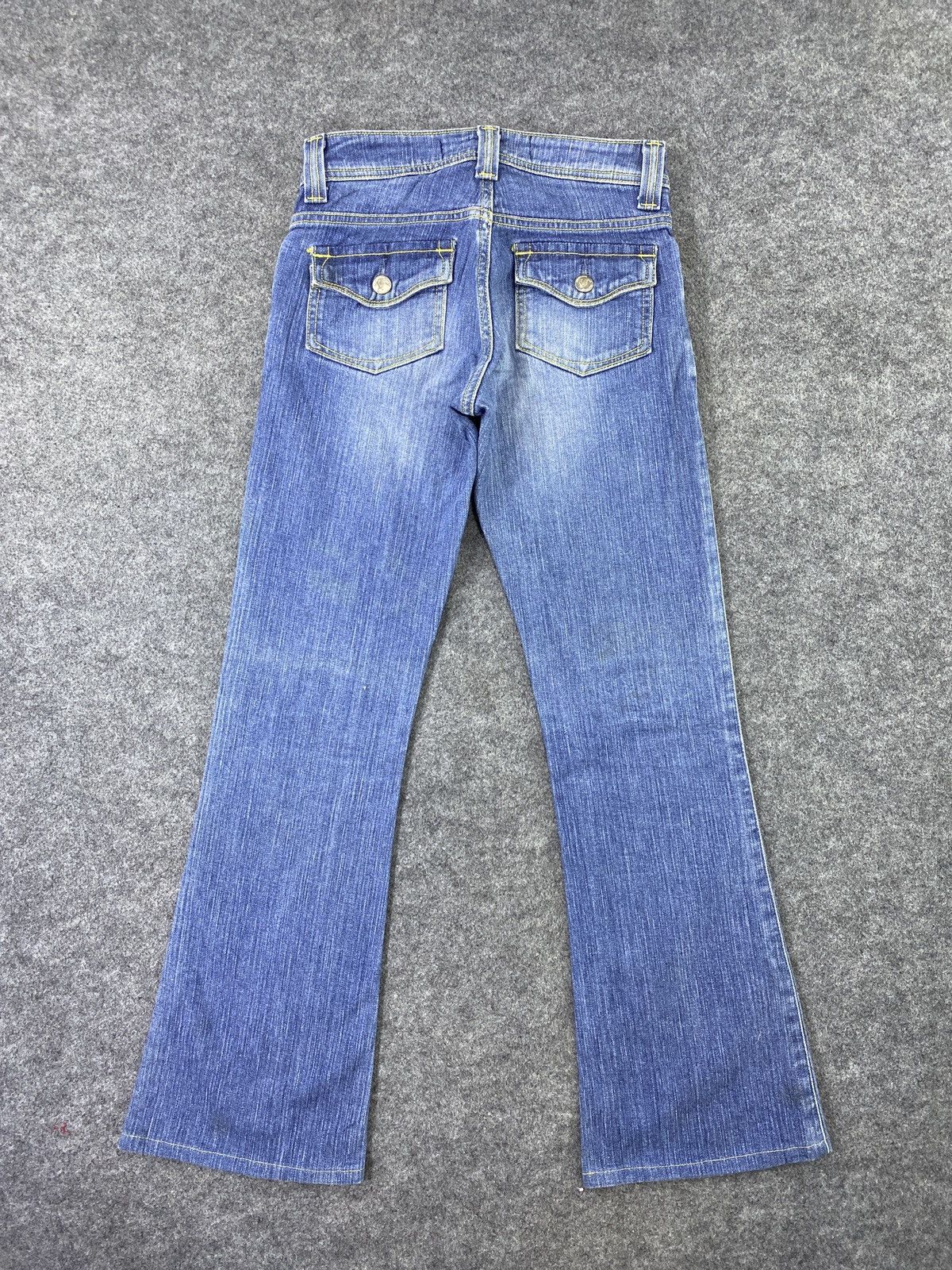 Japanese Brand Vienus Jeans Elegance by Something Edwin Flare Danim - J1012 Size 27" / US 4 / IT 40 - 4 Thumbnail
