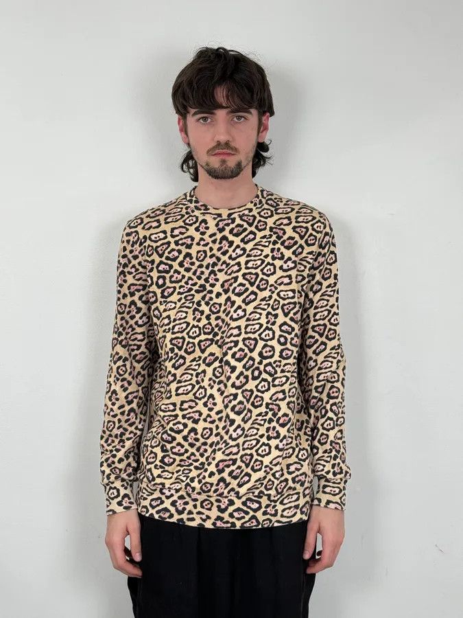 Givenchy AW2016 Givenchy Beige Leopard Sweater by Riccardo Tisci Size US M / EU 48-50 / 2 - 2 Thumbnail