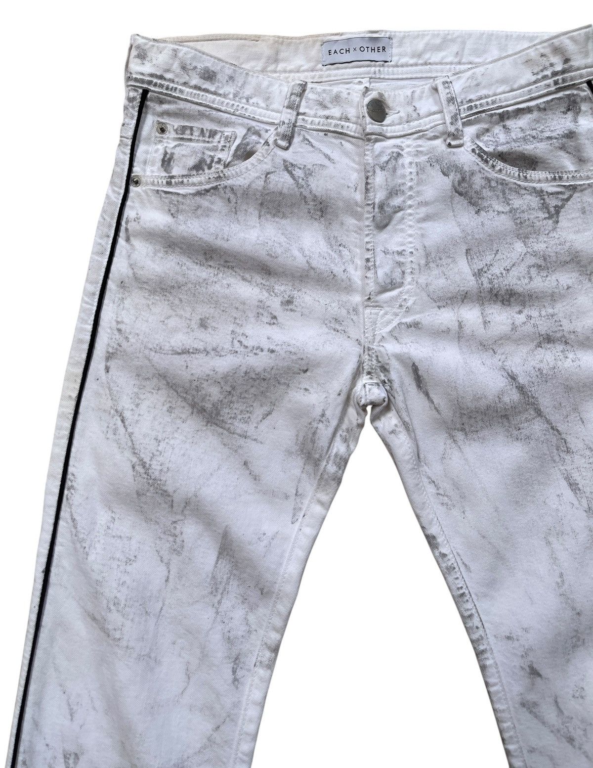 EACH x OTHER Painted Skinny Denim Size 29" - 5 Thumbnail