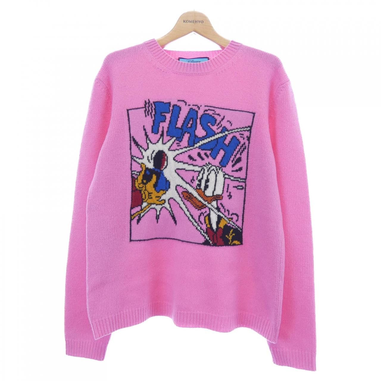 Gucci Gucci Gucci Disney Knitwear Textile Tops 652620XKBSI DUTY FREE for USA Size ONE SIZE - 1 Thumbnail