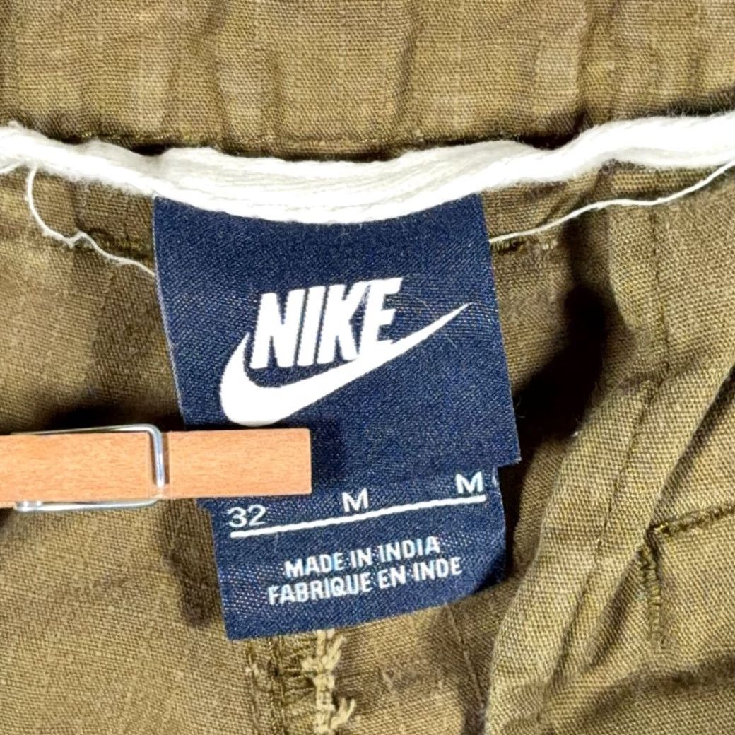 Nike Nike Shorts Mens 32 Green Cargo Ripstop Utility Swoosh Zip Military Size US 32 / EU 48 - 5 Thumbnail