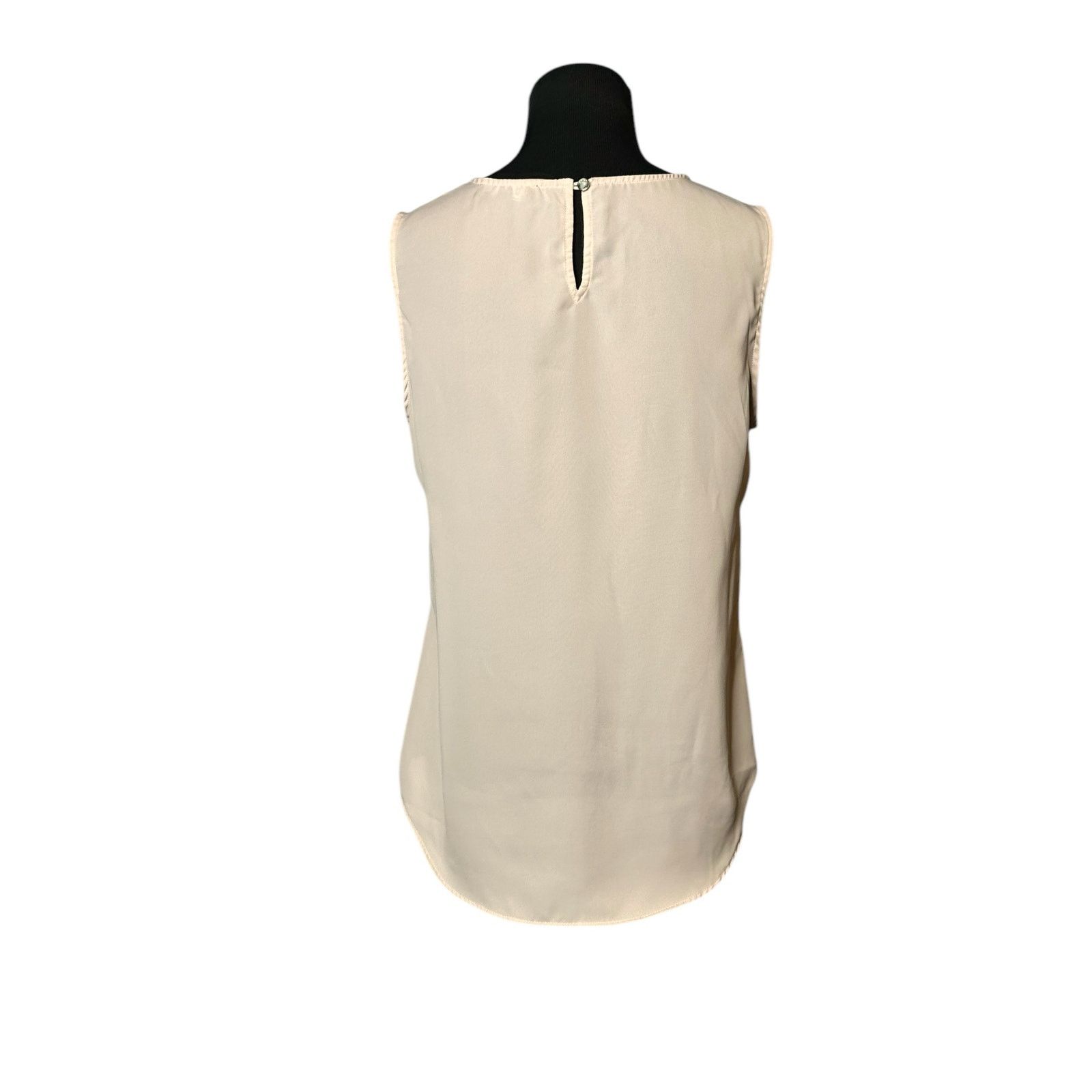 DKNY DKNY cream sleeveless cami blouse size Small Size S / US 4 / IT 40 - 7 Thumbnail