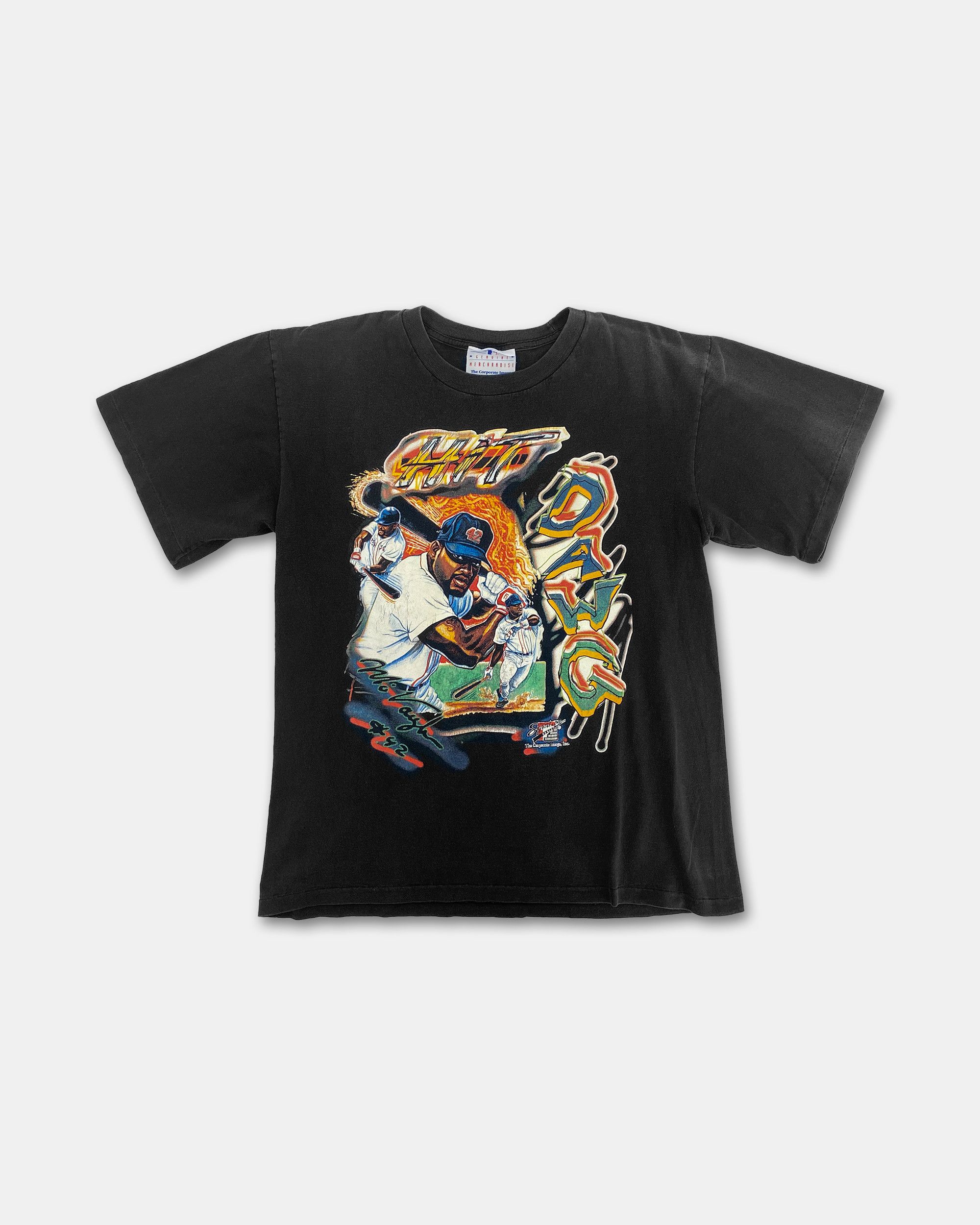 Vintage 1990s Hit Dawg Graphic Single Stitch T-Shirt Size US M / EU 48-50 / 2 - 1 Thumbnail