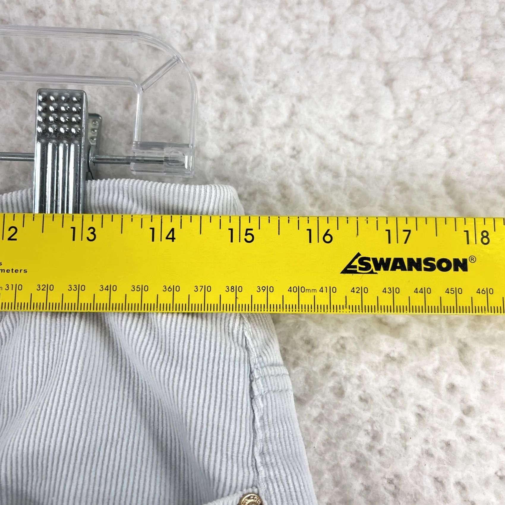 Vintage Chico's Gray Corduroy So Slimming Girlfriend Ankle Pants Womens XS Gray Corduroy Pants Slim Girlfriend Fit Ankle N/A Size 26" / US 2 / IT 38 - 7 Thumbnail