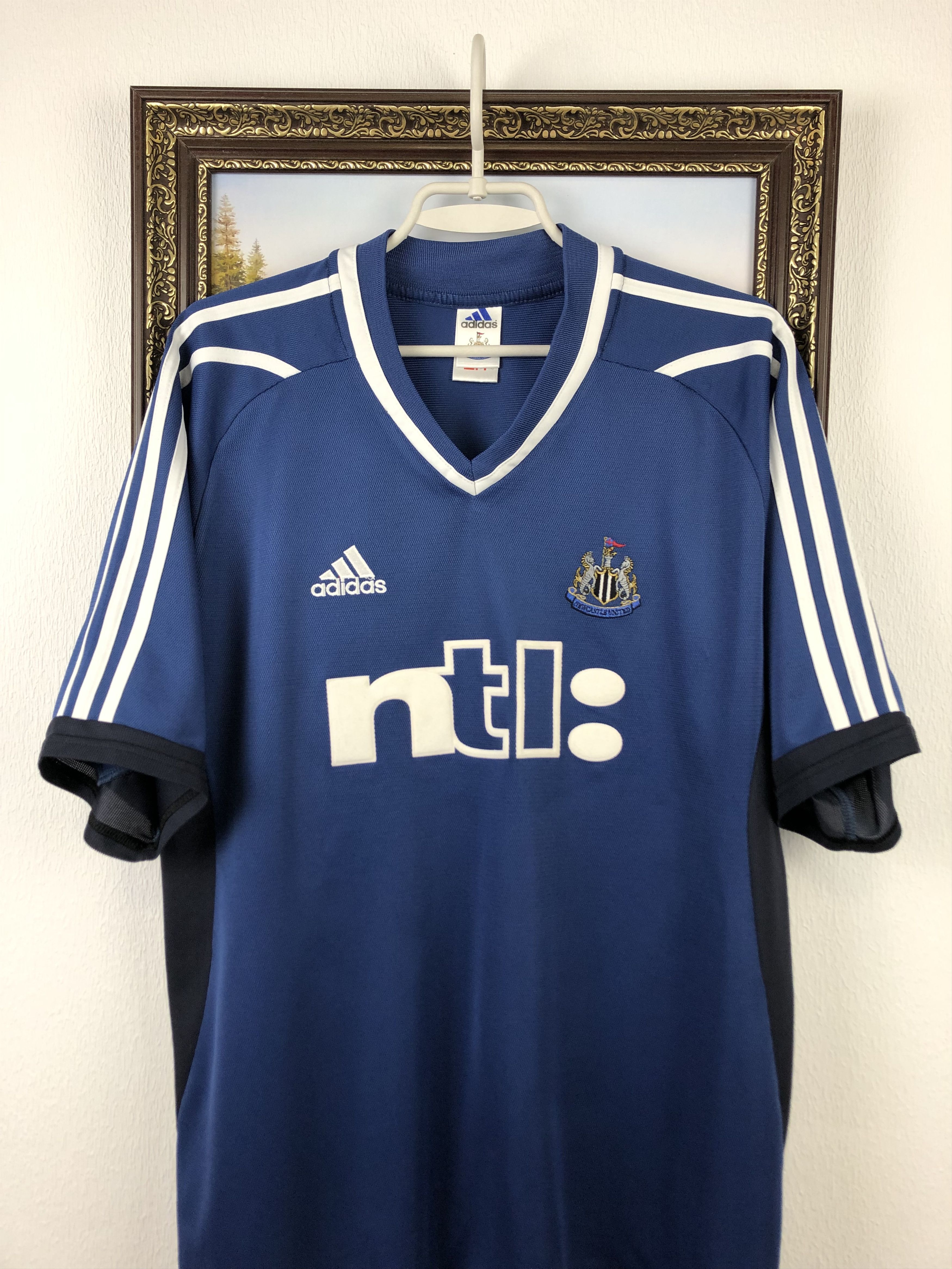 Adidas Newcastle football shirt 2001 Soccer Adidas Jersey Tee Hype Size US L / EU 52-54 / 3 - 2 Thumbnail