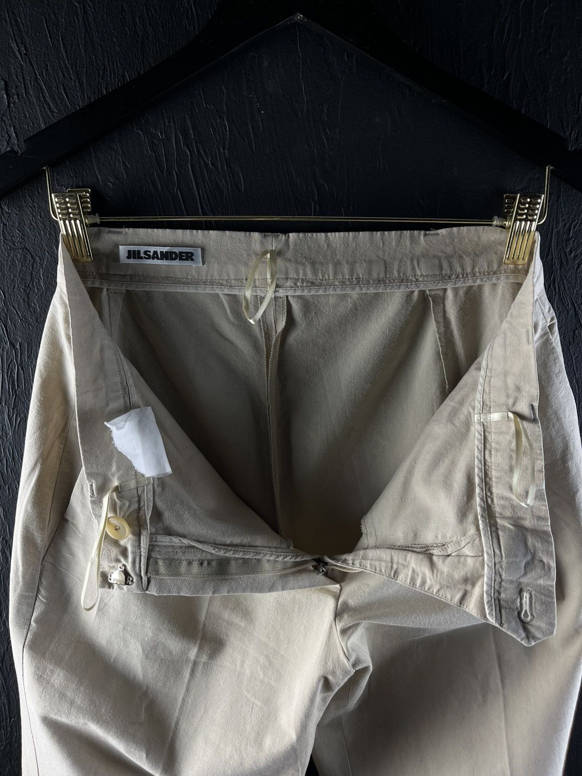 Jil Sander Jil Sander classic cotton pants women formal style casual Size 28" / US 6 / IT 42 - 5 Thumbnail