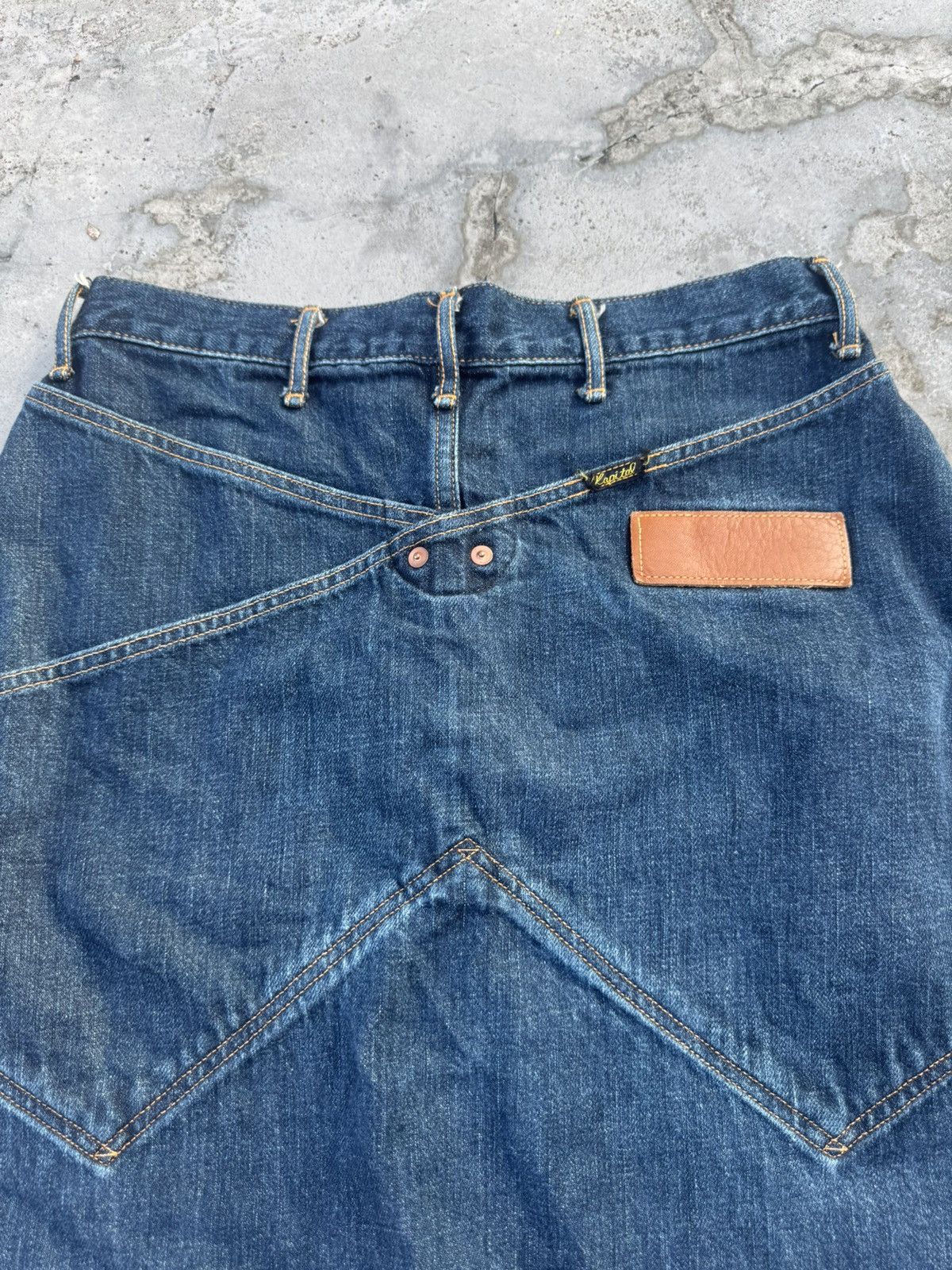 Kapital KAPTAL Sarouel Pants Denim 29/30 Inches Size 29" - 6 Thumbnail