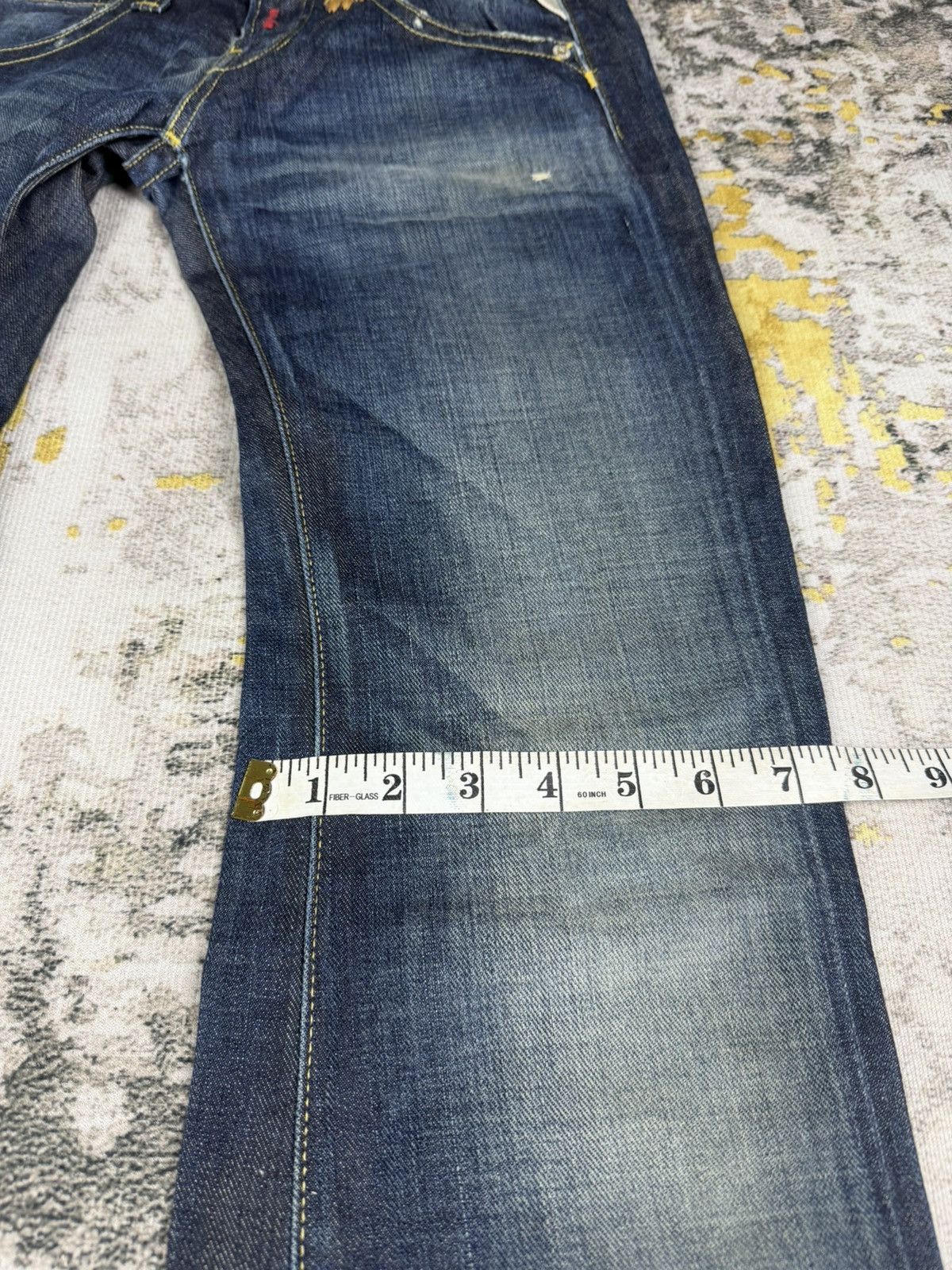 Tornado Mart Vintage 90s Replay Flared Wash Jeans Size US 28 / EU 44 - 11 Thumbnail