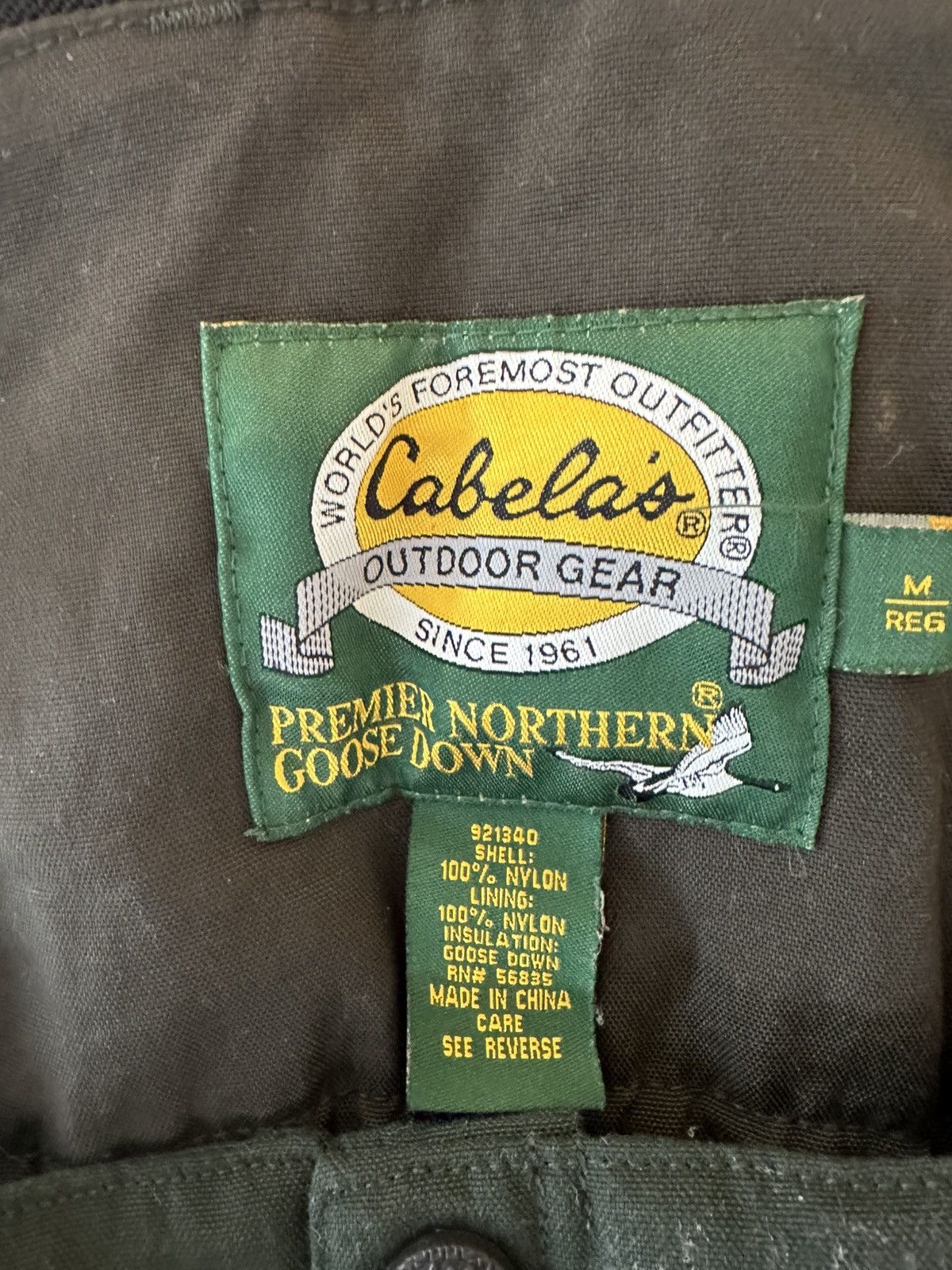 Cabelas Cabelas Premier Northern 650Goose Down Overalls Bibs Men’s M Size US M / EU 48-50 / 2 - 2 Thumbnail