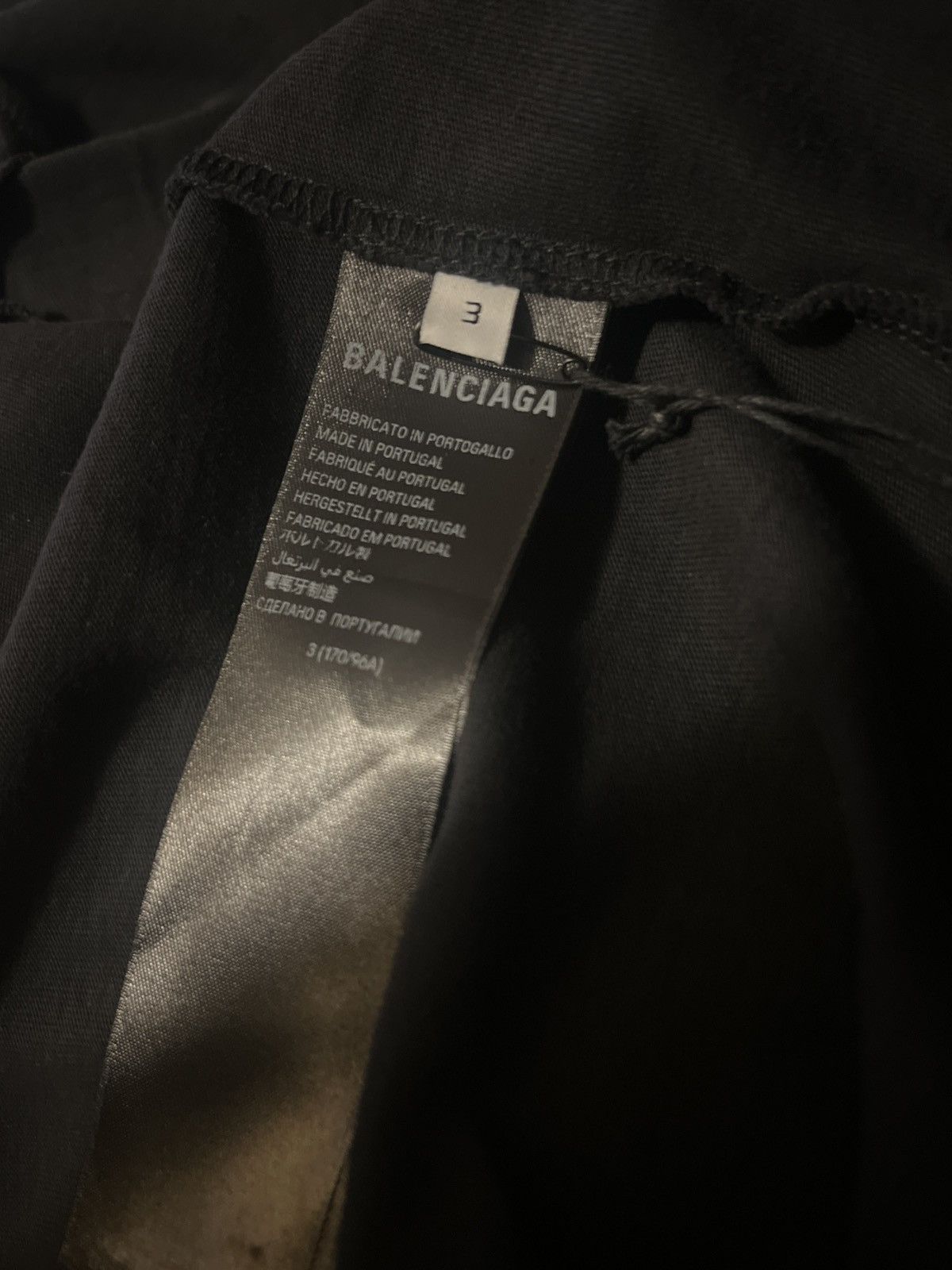 Balenciaga Balenciaga Burning unity logo oversized tee Size US L / EU 52-54 / 3 - 7 Thumbnail