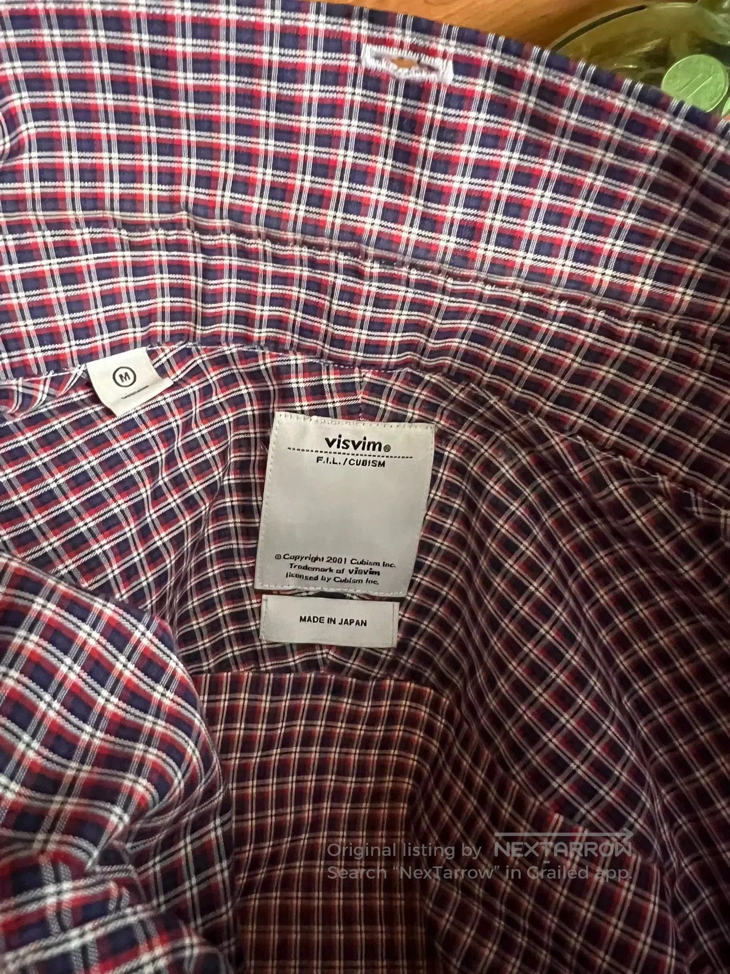 Visvim visvim Early Checkered Cotton Shirt. Size US M / EU 48-50 / 2 - 7 Thumbnail