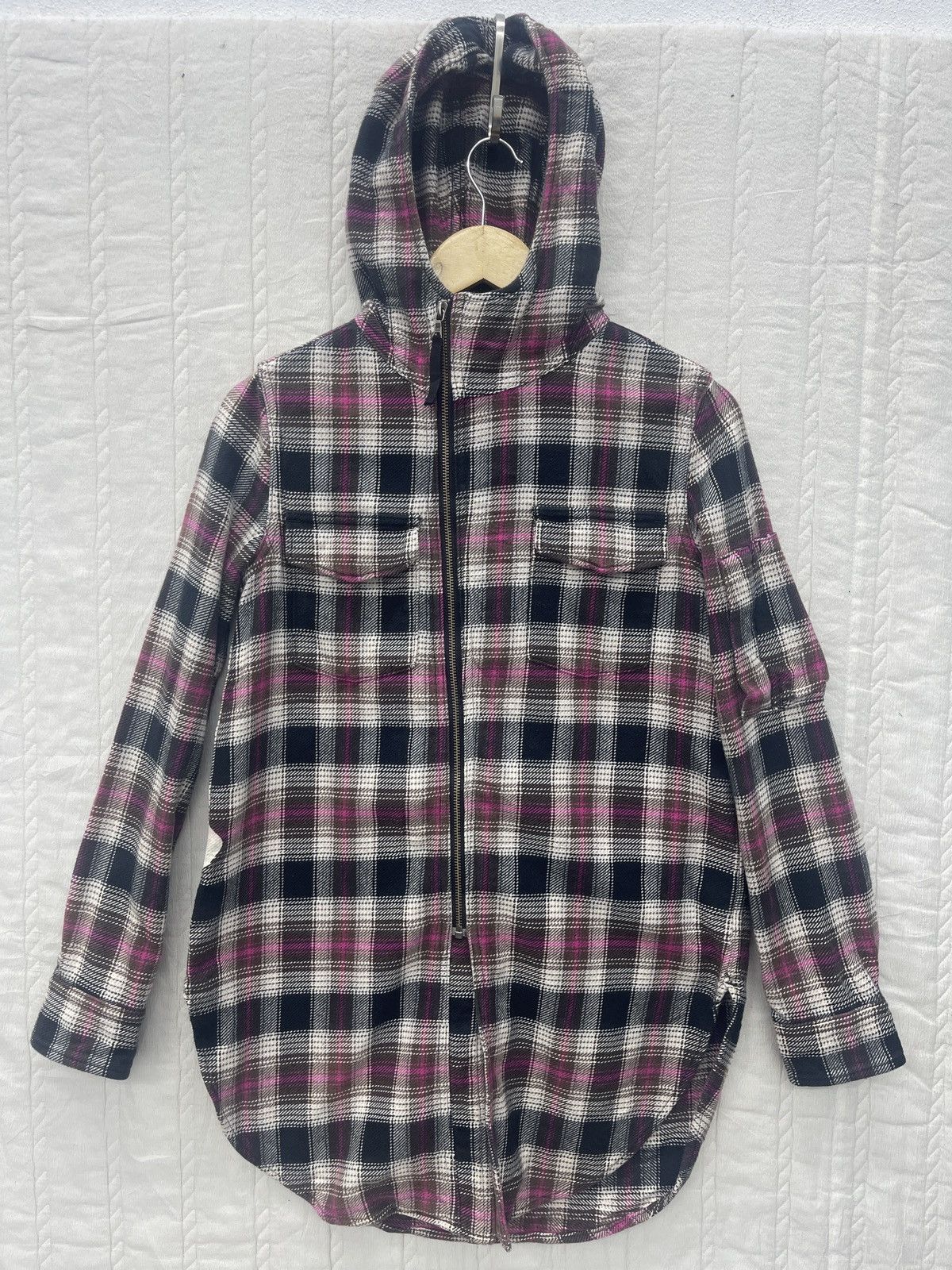 Hysteric Glamour × If Six Was Nine STEALS💥HYSTERIC GLAMOUR SEDUCED ASYMMETRICAL JACKET HOODIE Size US S / EU 44-46 / 1 - 4 Thumbnail