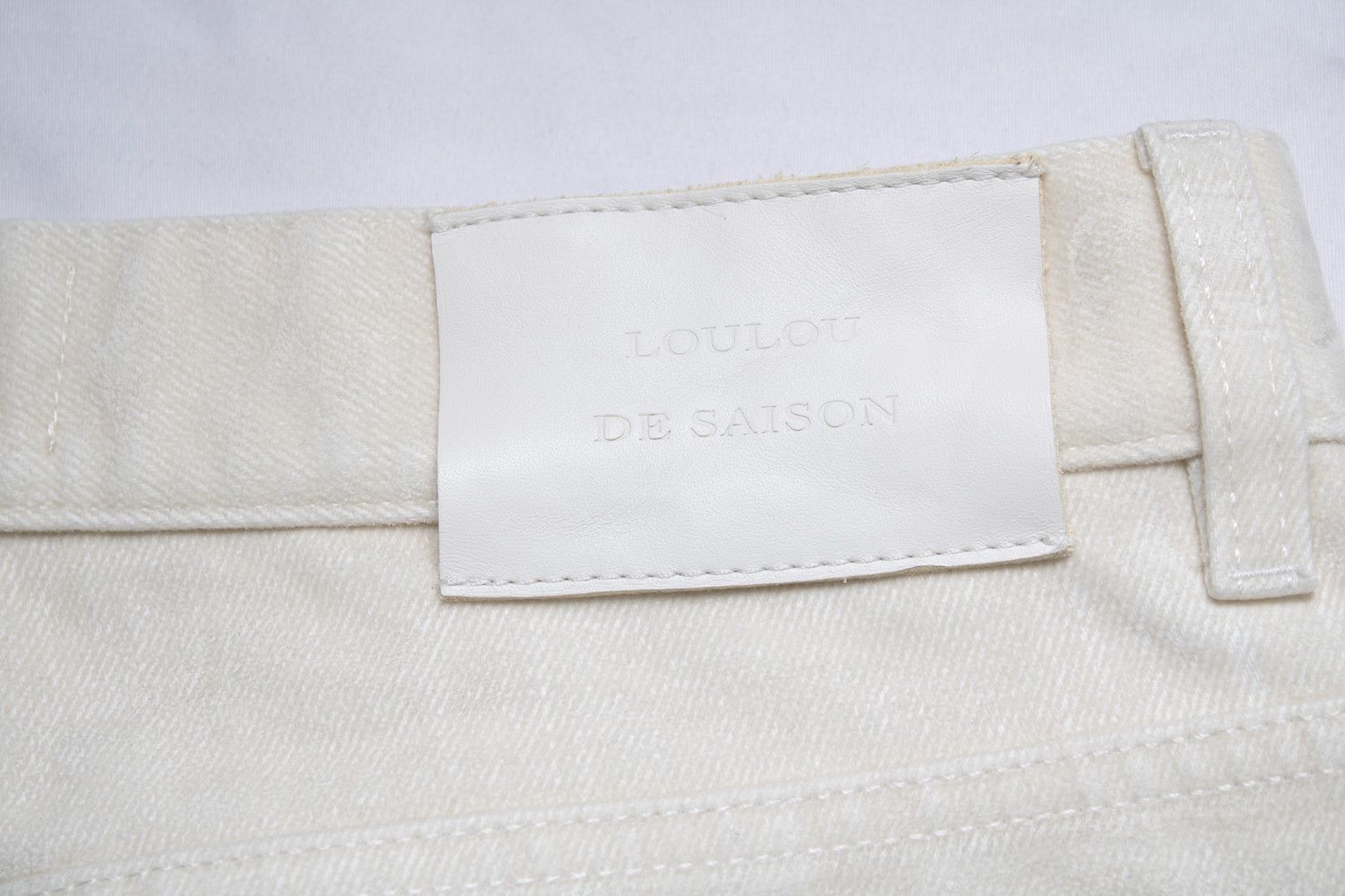 Loulou de Saison Loulou de saison, Asmar velvet jeans Size 27" / US 4 / IT 40 - 11 Thumbnail