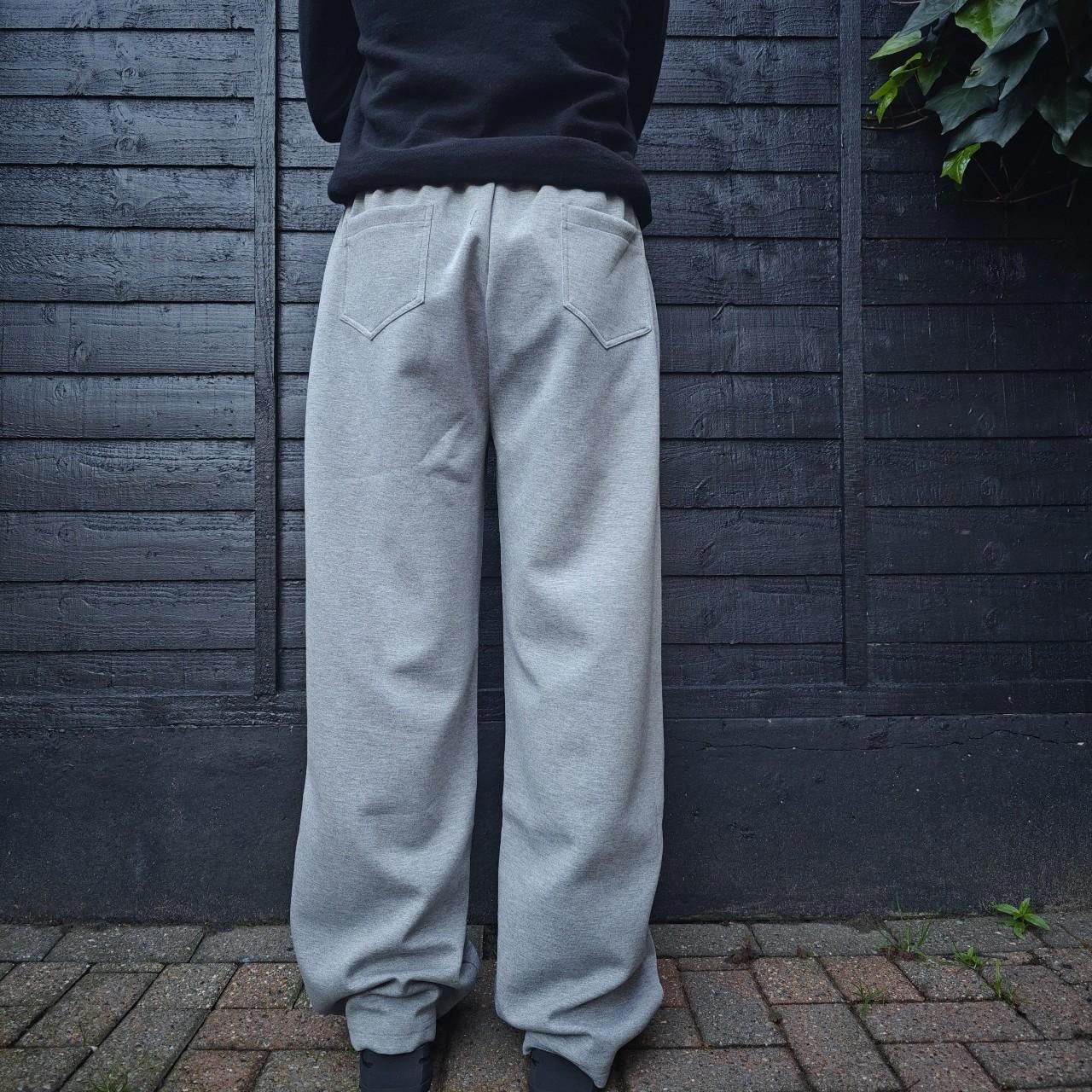 Other Grey Wide Leg Panel Joggers Size US 34 / EU 50 - 5 Thumbnail