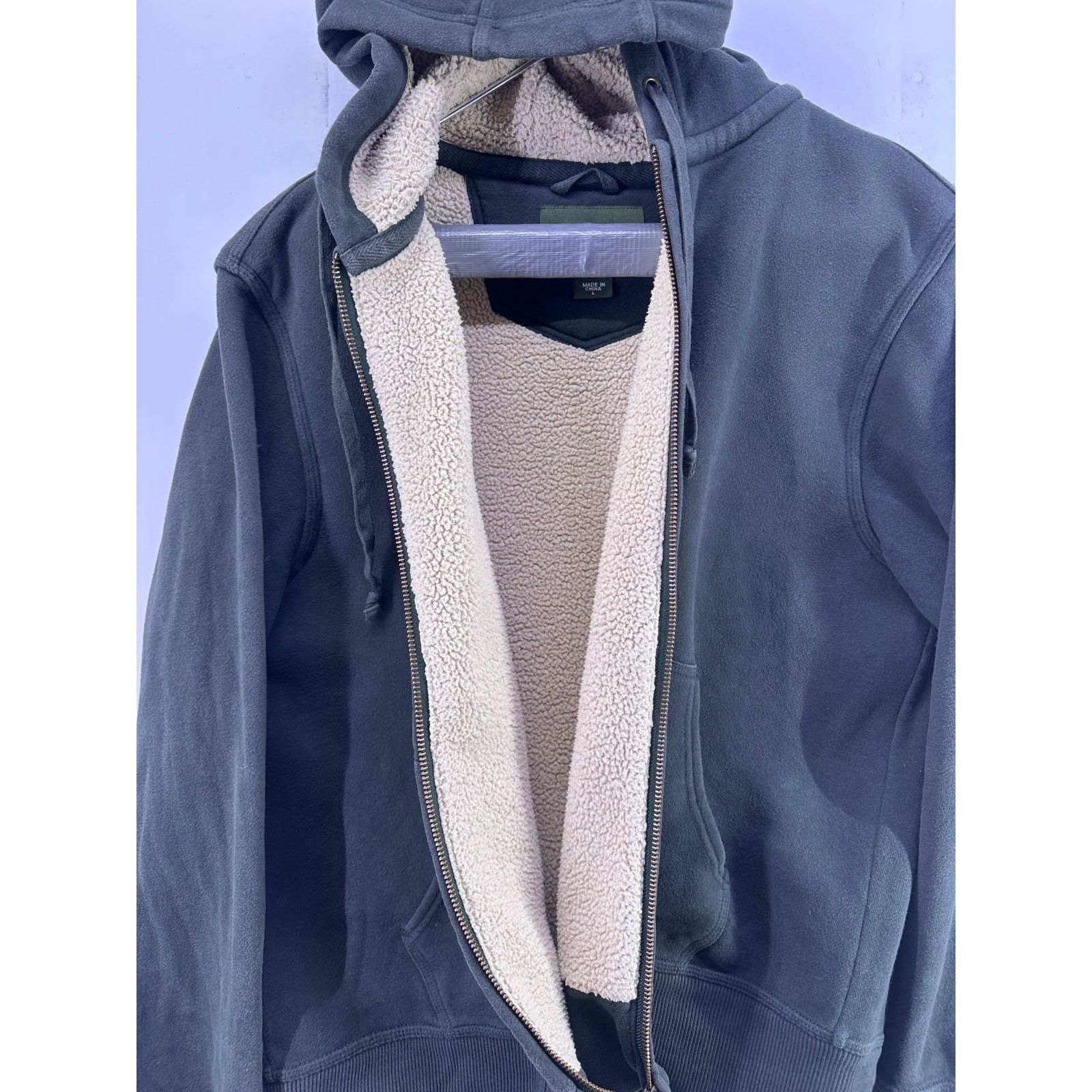 Eddie Bauer Eddie Bauer Dark Green thick Zip Up Hoodie Size Large Size US L / EU 52-54 / 3 - 7 Thumbnail