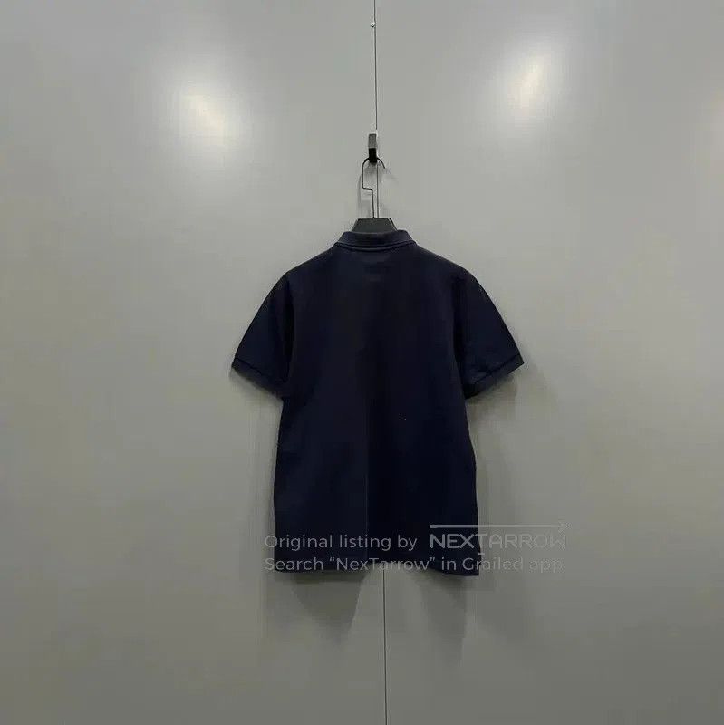 Burberry Burberry Men's Navy Cotton Short Sleeve Polo. Size US M / EU 48-50 / 2 - 2 Thumbnail