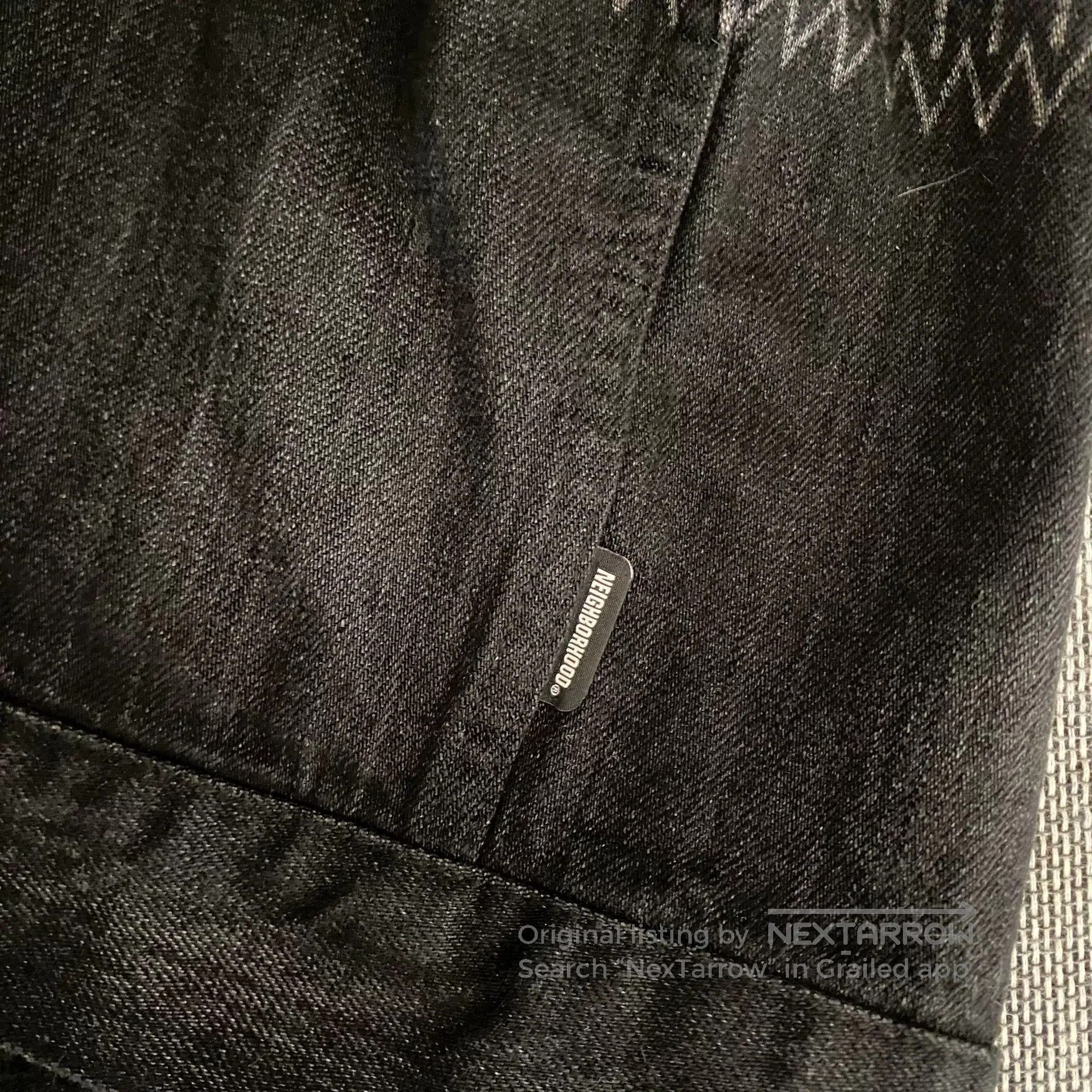 Neighborhood Neighborhood 23ss Black Icon Denim Jacket. Size US XL / EU 56 / 4 - 7 Thumbnail