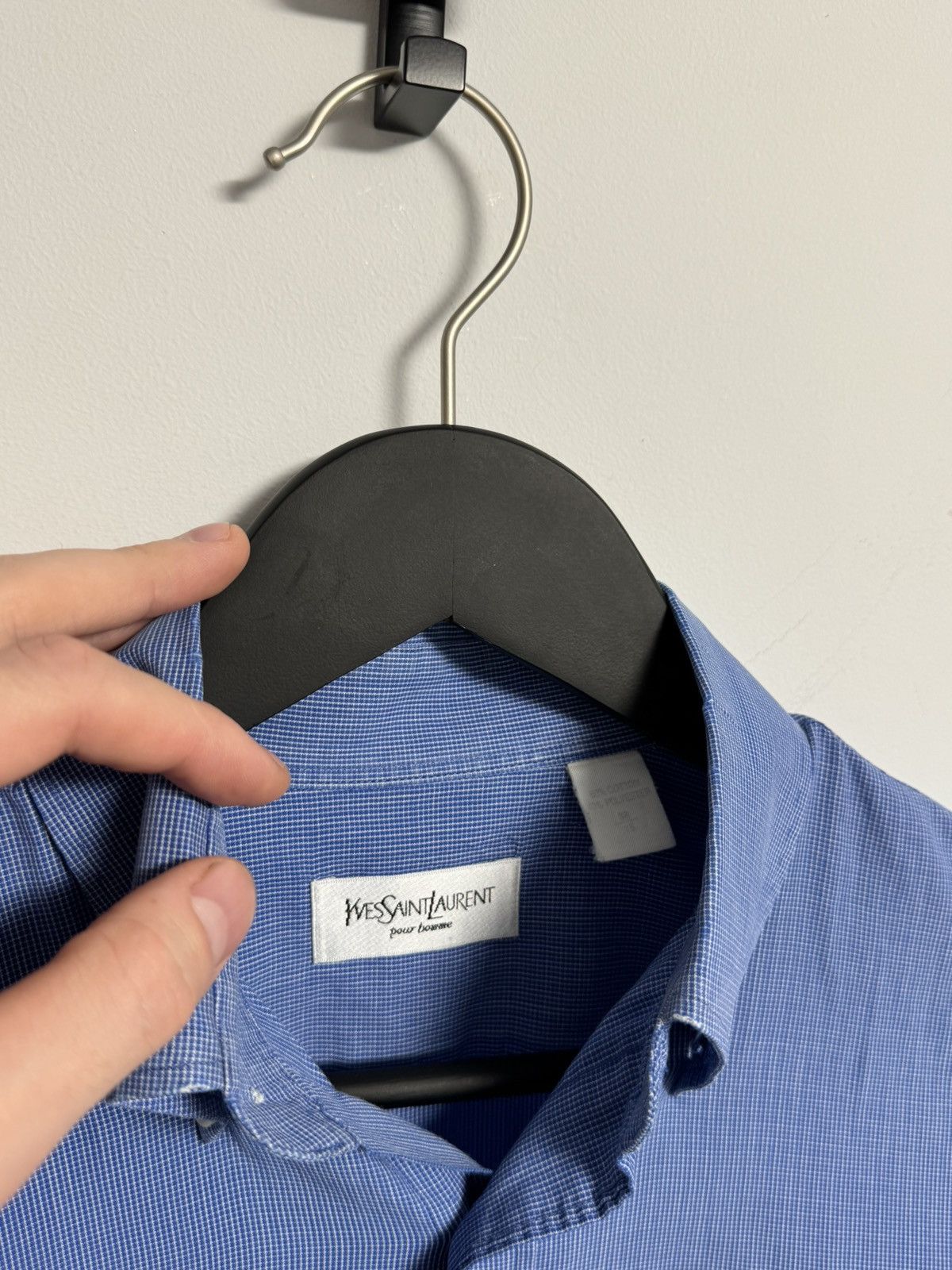 Yves Saint Laurent Yves Saint Laurent Button Up T-Shirt Luxury Size US M / EU 48-50 / 2 - 11 Thumbnail