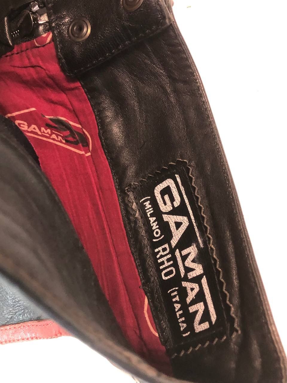 Other GAMAN Leather Moto Racing Pants Made in Italy Size US 28 / EU 44 - 8 Thumbnail