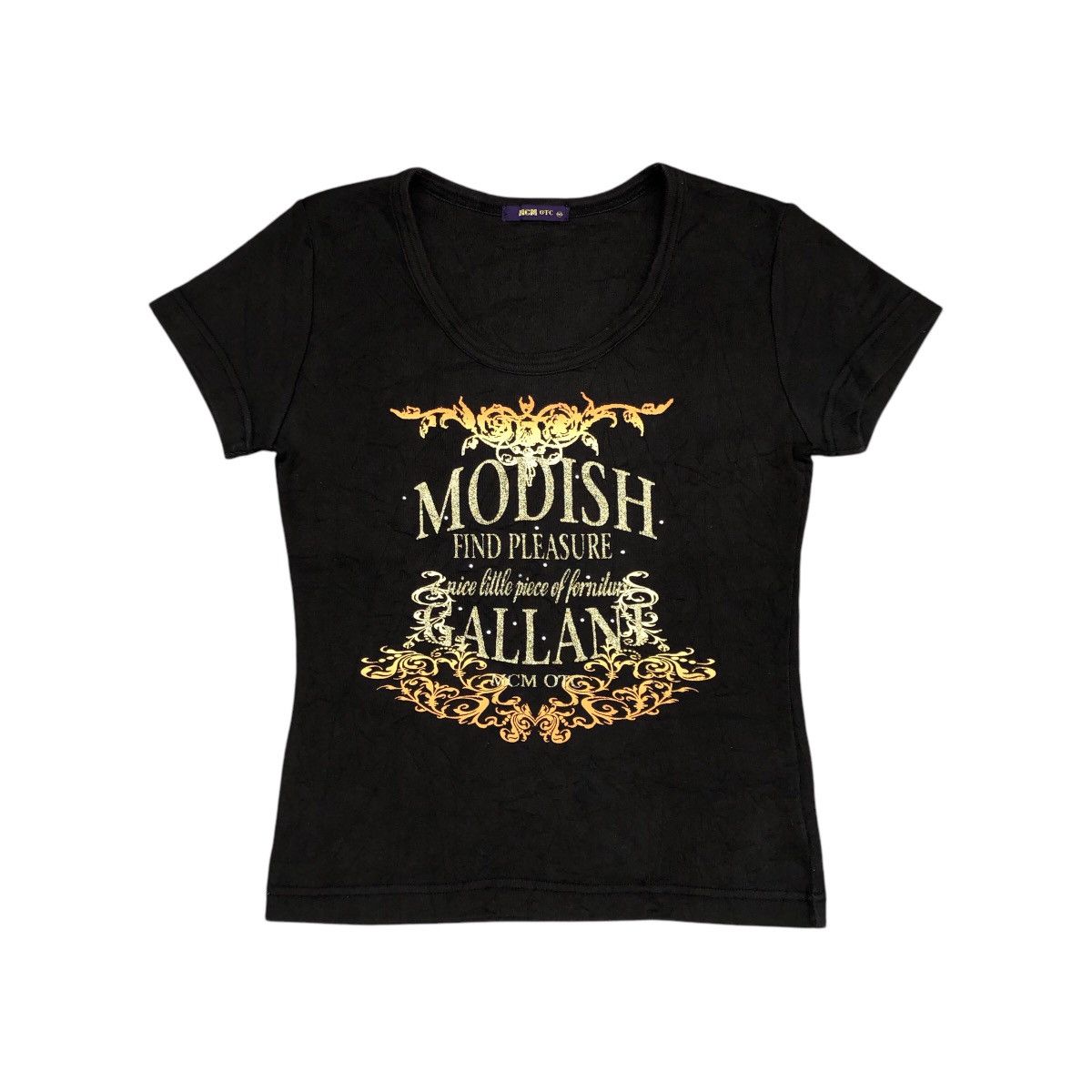 Y2k MCM Baby Tee