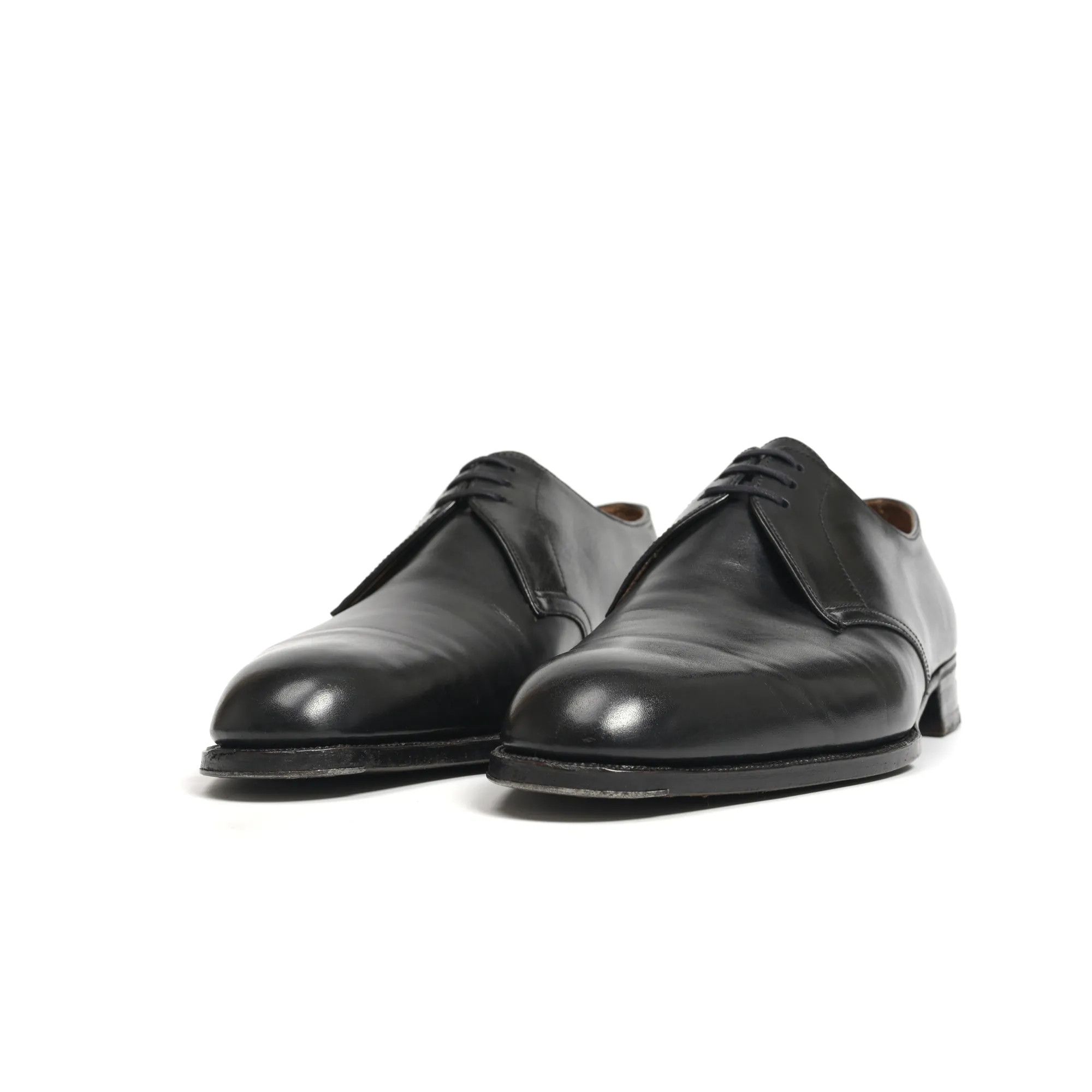 John Lobb JOHN LOBB PARIS bespoke black derby (8 UK) Size US 8.5 / EU 41-42 - 3 Thumbnail
