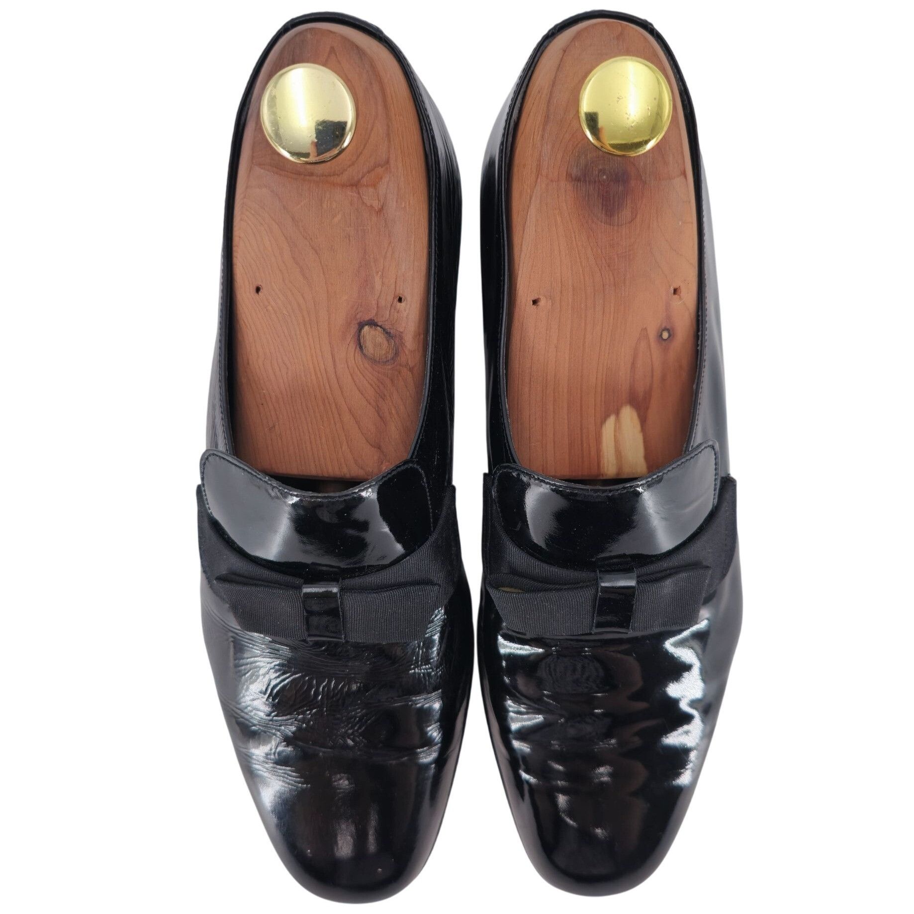 Bruno Magli Bruno Magli Formal Opera Dress Shoes Men 7 Black Leather Tux Size US 7 / EU 40 - 6 Thumbnail