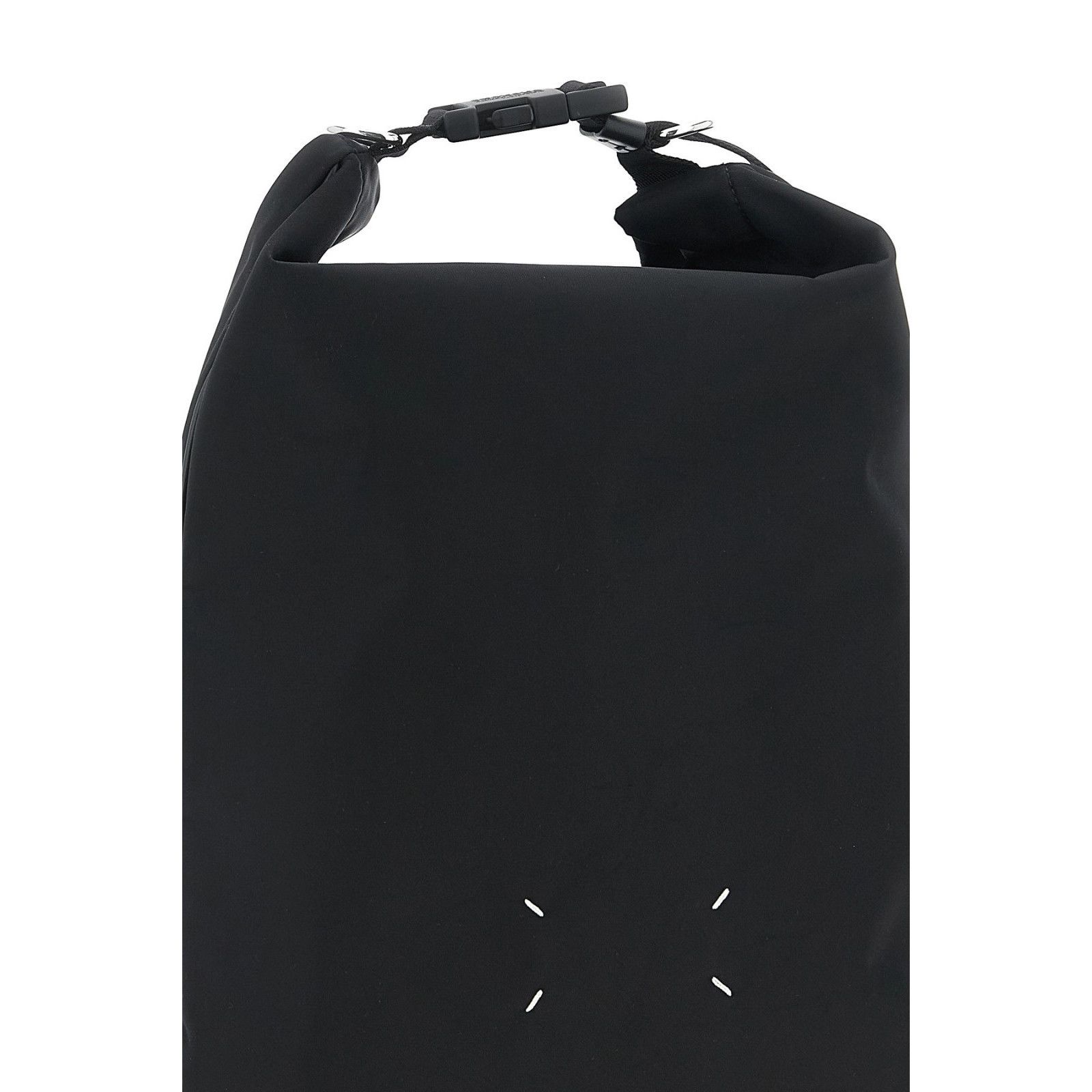 Maison Margiela MAISON MARGIELA Black Roll Up Backpack New Size ONE SIZE - 3 Thumbnail