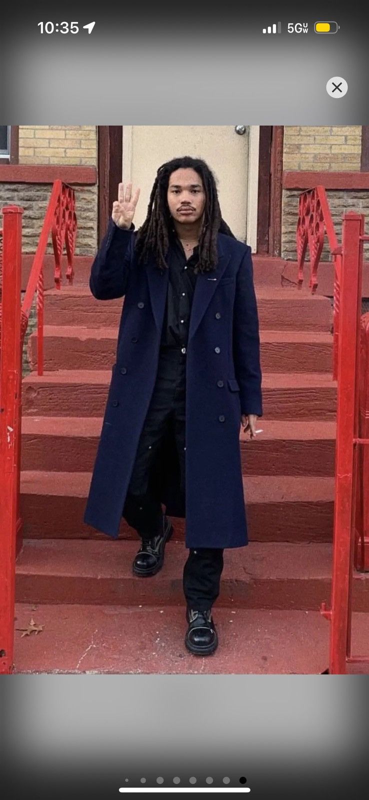 Balenciaga Balenciaga Wool Overcoat Size US M / EU 48-50 / 2 - 1 Thumbnail