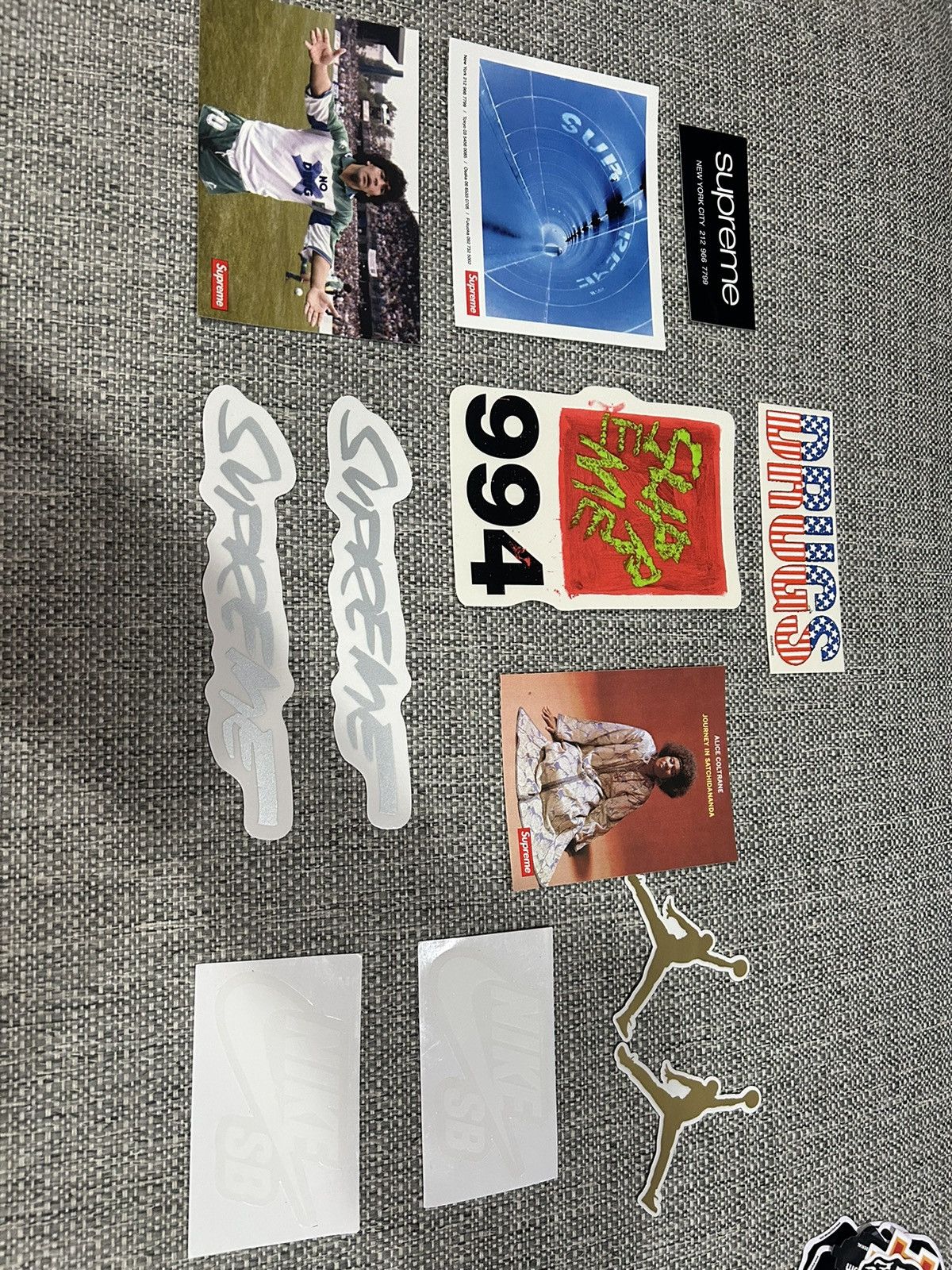 Jordan Brand × Nike × Supreme Supreme and Nike stickers Size ONE SIZE - 1 Thumbnail