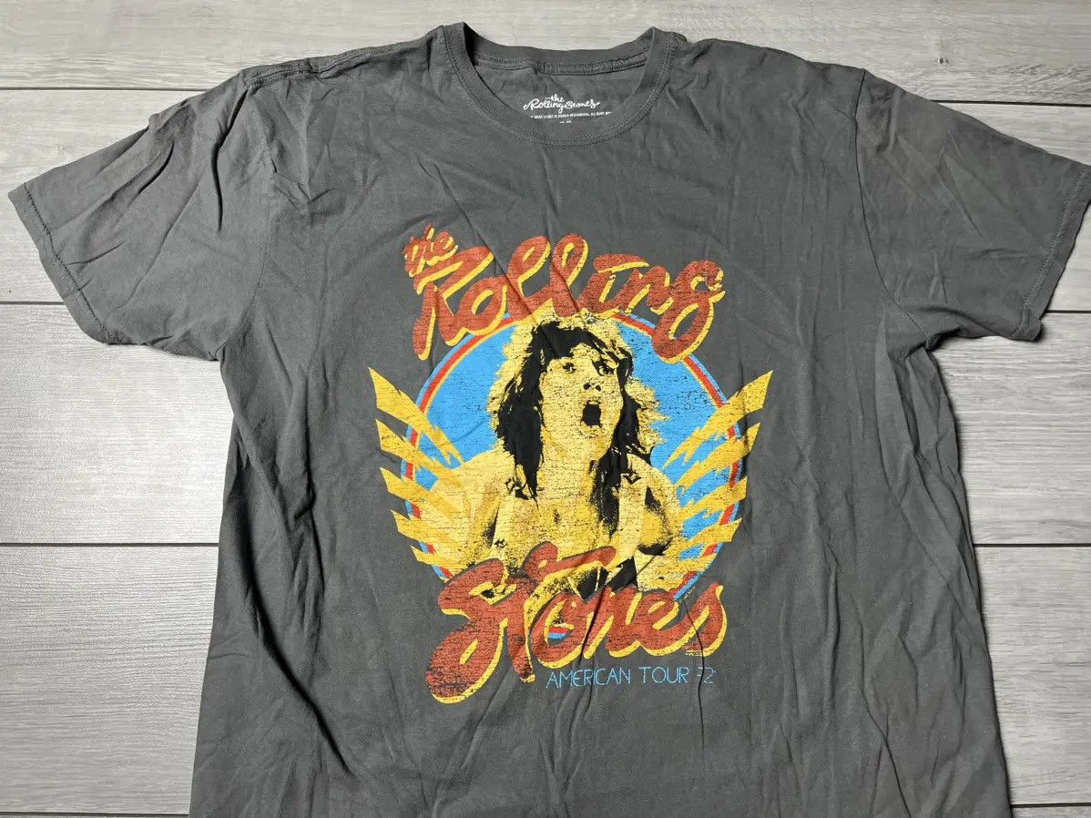 Band Tees The Rolling Stones Tshirt america tour 72 size XLarge Size US XL / EU 56 / 4 - 3 Thumbnail