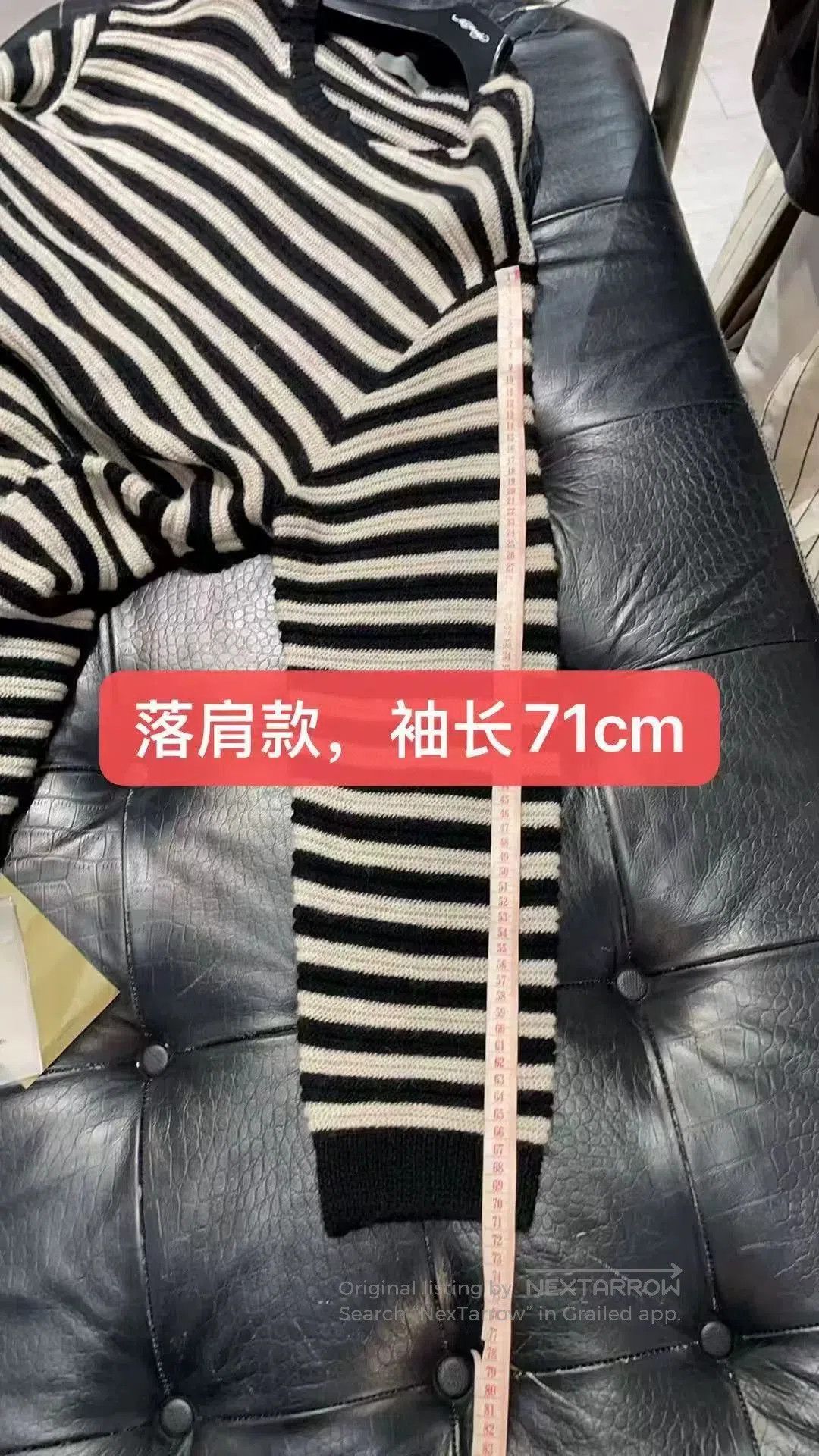 Yohji Yamamoto Yohji Yamamoto Striped Sweater Size 3. Size US L / EU 52-54 / 3 - 2 Thumbnail