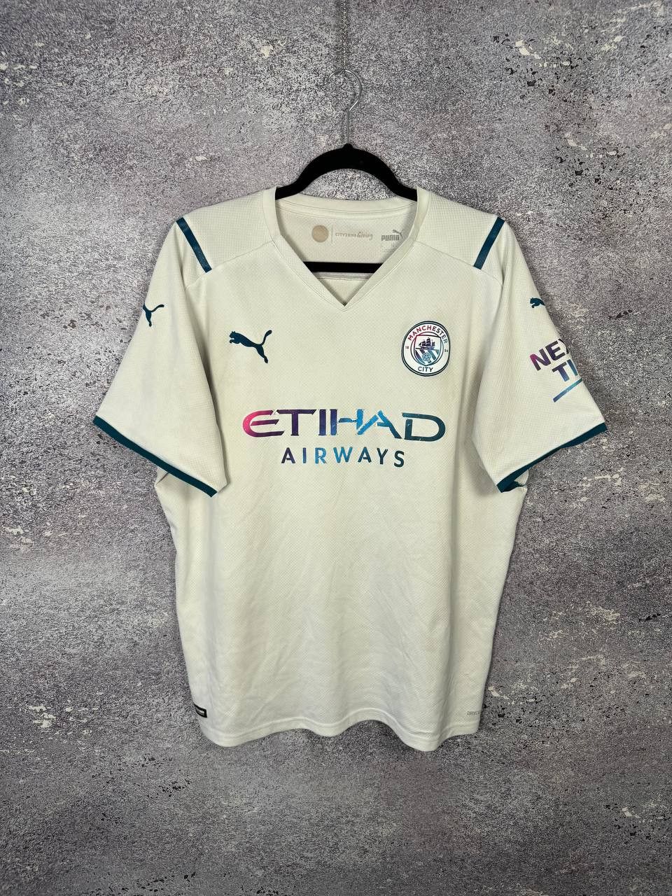 Puma × Vintage Manchester City 2021/22 Away Puma Soccer Jersey Size US XL / EU 56 / 4 - 1 Thumbnail