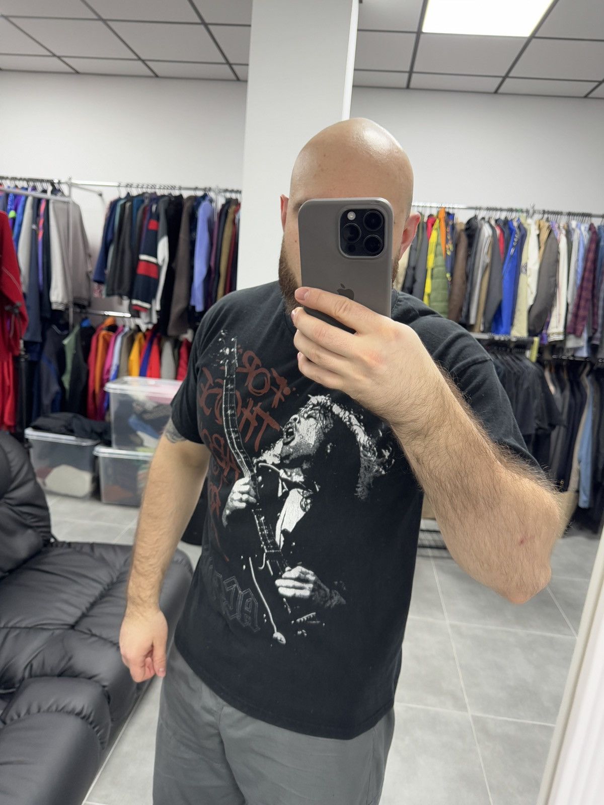 AC/DC × Band Tees × Vintage Vintage AC/DC For Those About to Rock 2004 T-Shirt Size M Size US M / EU 48-50 / 2 - 2 Thumbnail