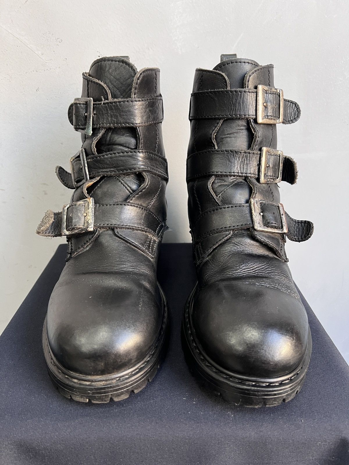 Undercover Undercover Leather platform Boots High Avant Garde Style Size US 10 / EU 43 - 3 Thumbnail