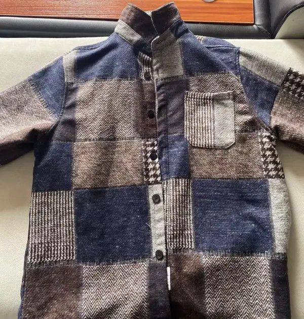 VIBE Retro fashion patchwork pattern button up shirt Size US L / EU 52-54 / 3 - 3 Thumbnail