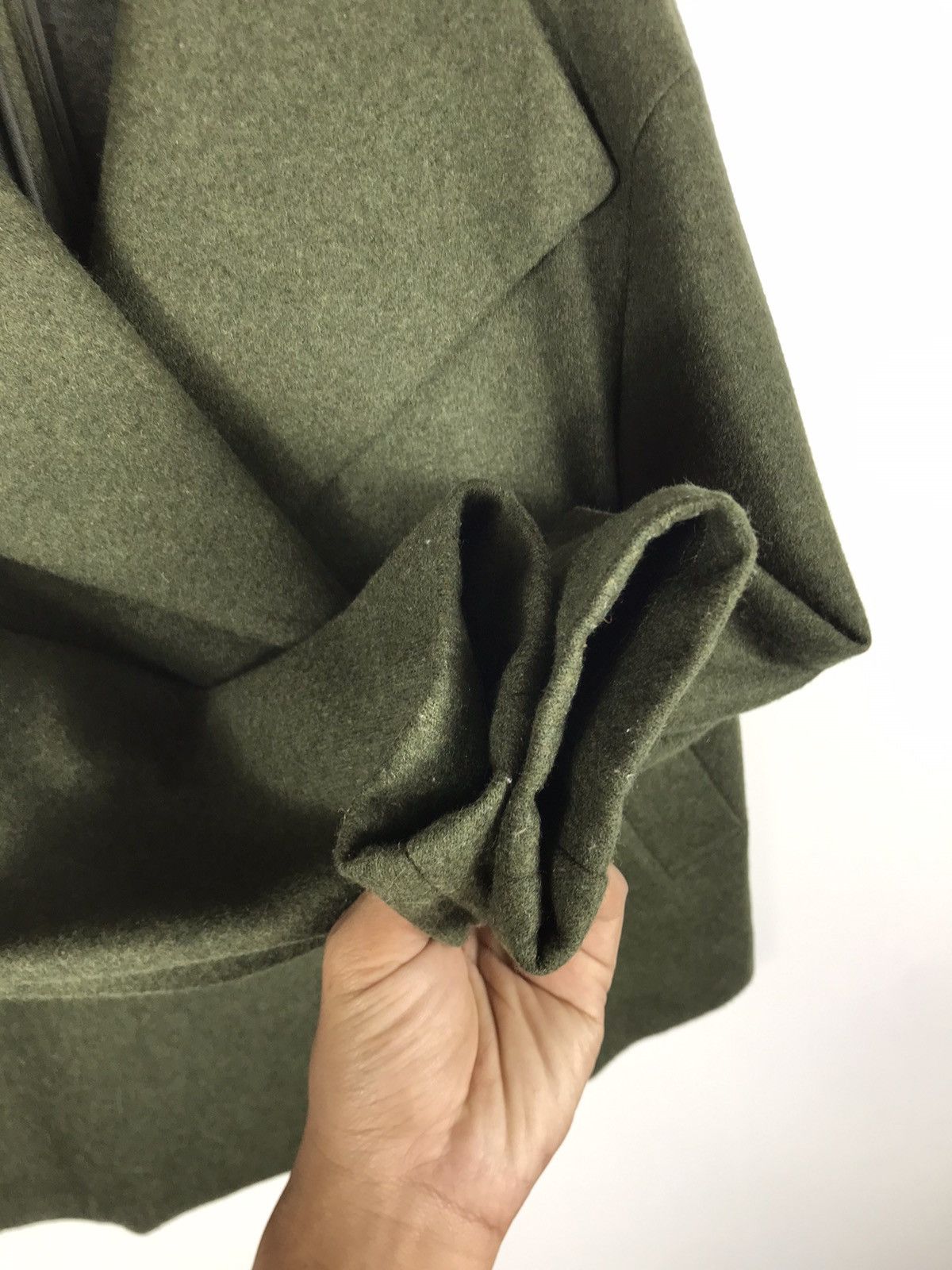 Japanese Brand × Untitled&Co 🔥Untitled Waterfall Colar Button Cropped Coat Jacket Size XS / US 0-2 / IT 36-38 - 7 Thumbnail
