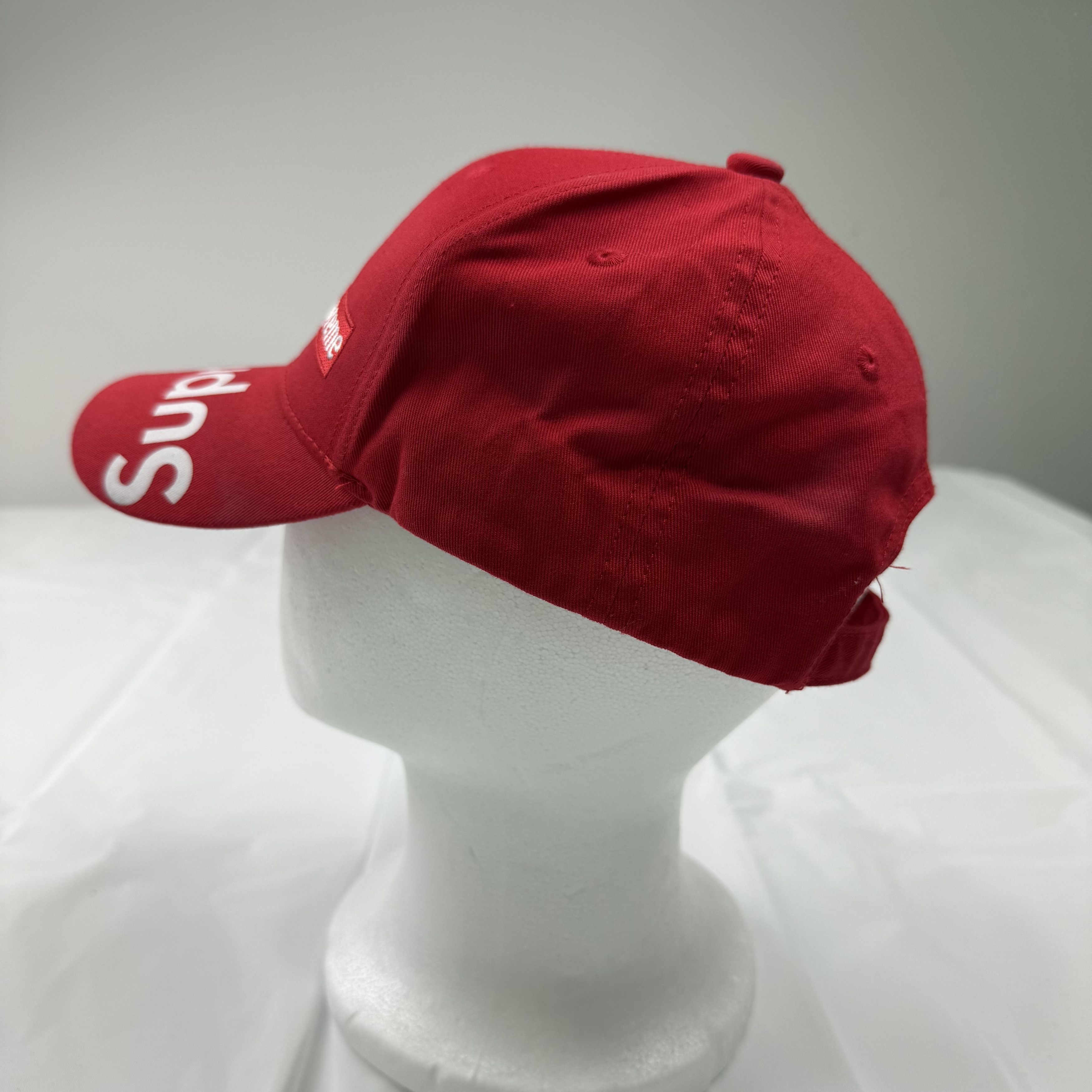 Supreme Supreme Red Baseball Cap Hat Box Adjustable Strapback Mens Size ONE SIZE - 5 Thumbnail