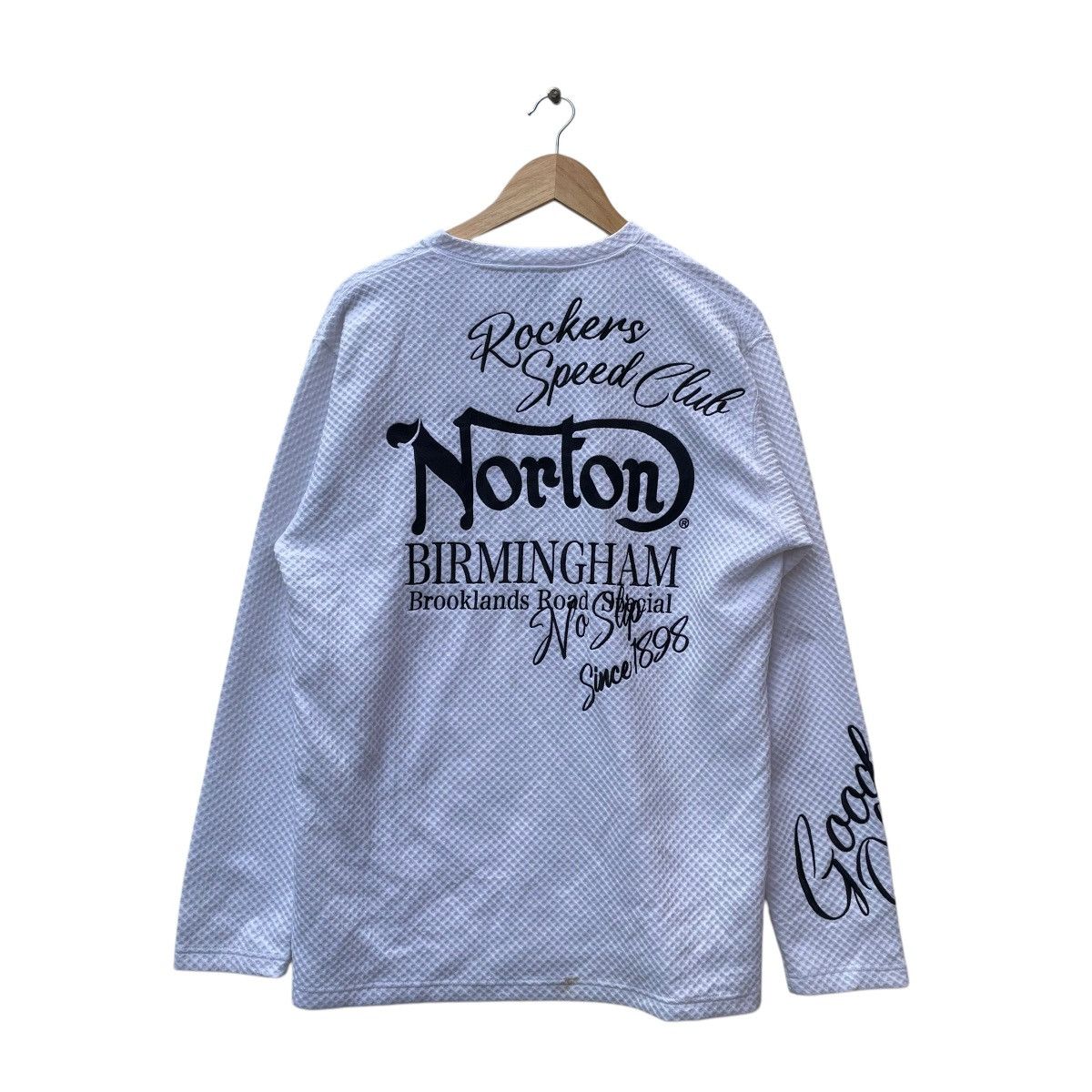 Norton × Vintage Norton Crewneck Pullover Sweatshirt Size US M / EU 48-50 / 2 - 1 Thumbnail