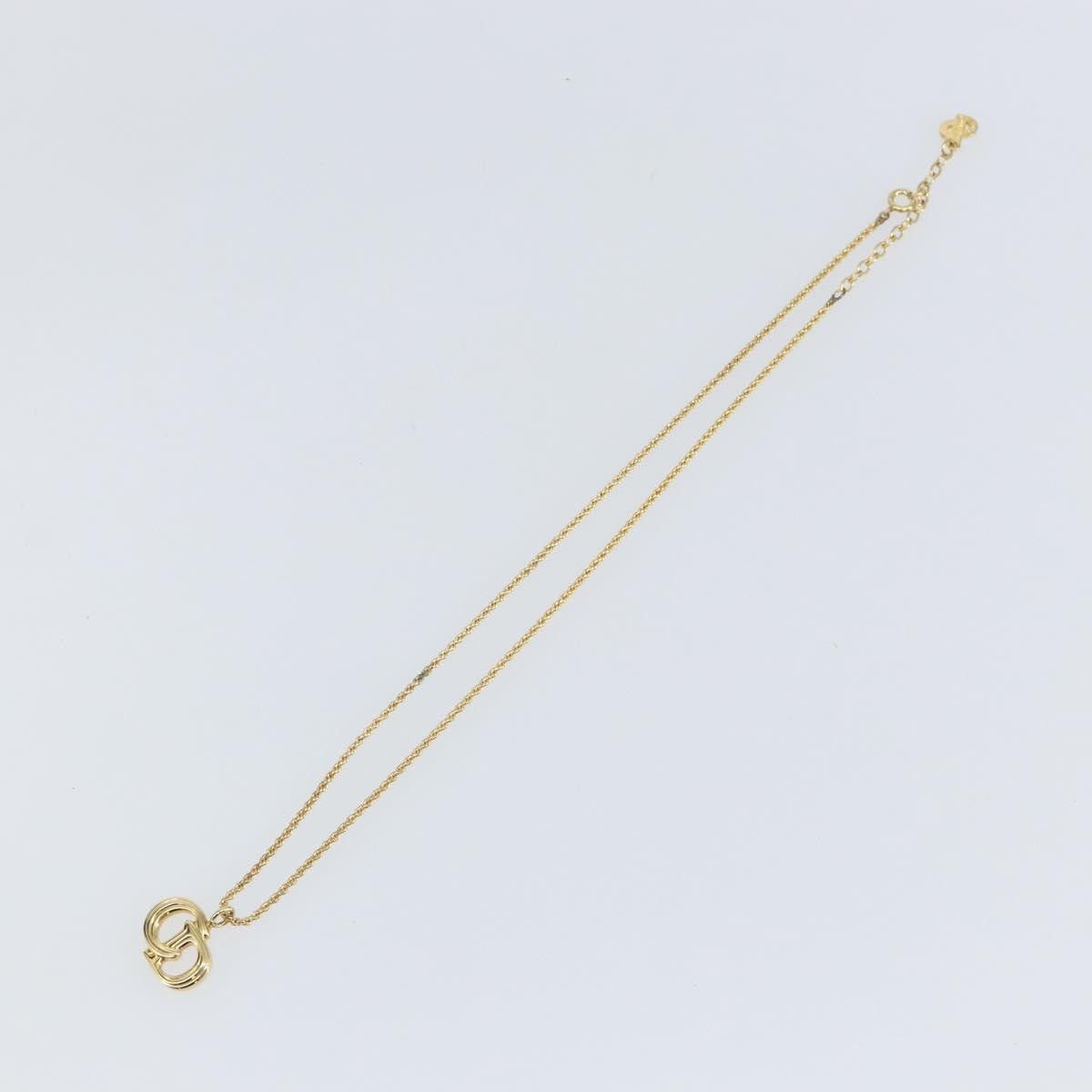 Dior Christian Dior CD Pendant Necklace Metal Size ONE SIZE - 1 Thumbnail