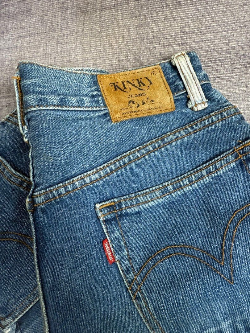 Hysteric Glamour Hysteric Glamour Iconic 90’s Kinky denim blue jeans Size US 28 / EU 44 - 4 Thumbnail