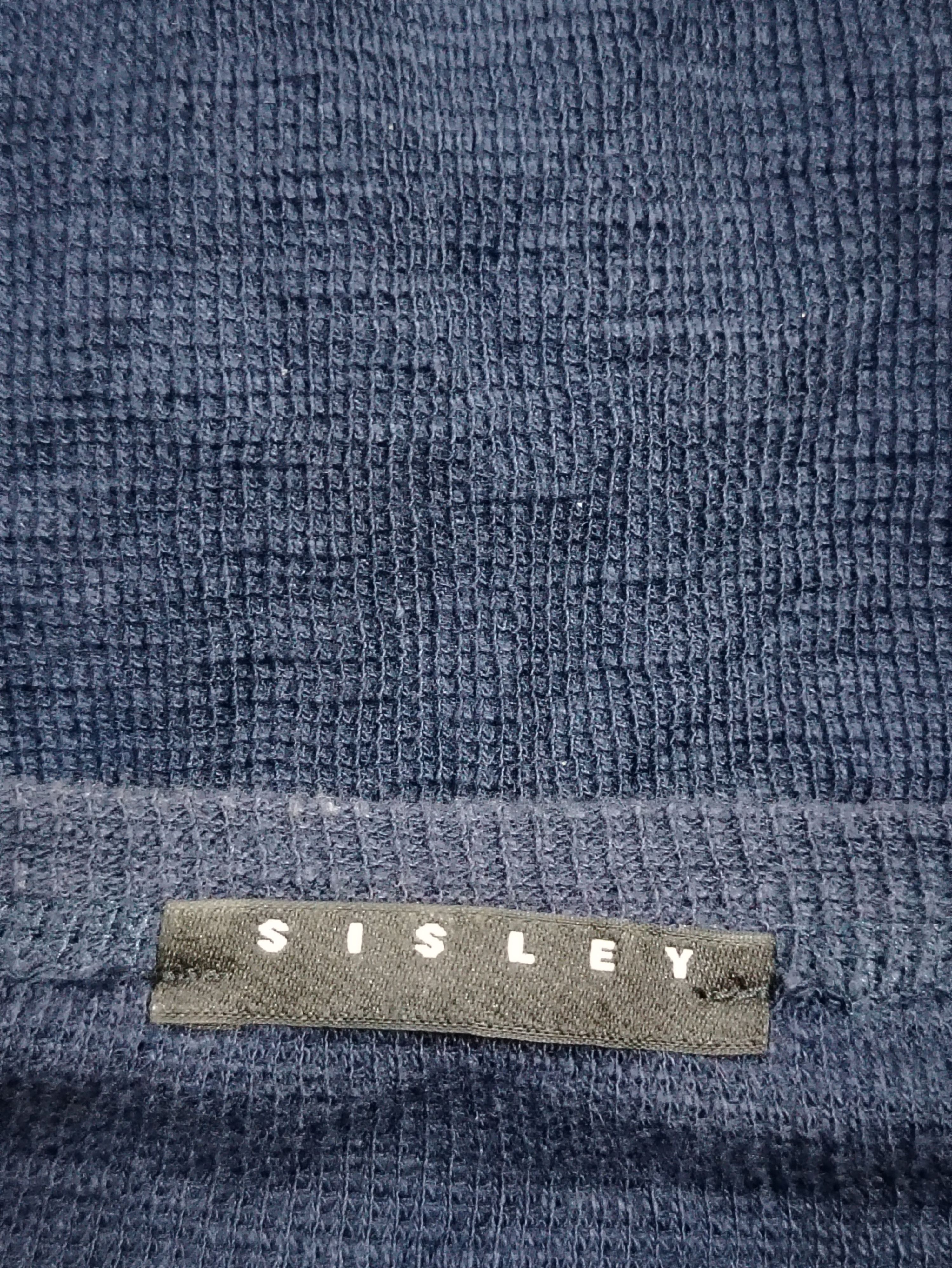 Sisley Sisley Italy Waffle Knit Long Sleeve Size L / US 10 / IT 46 - 7 Thumbnail