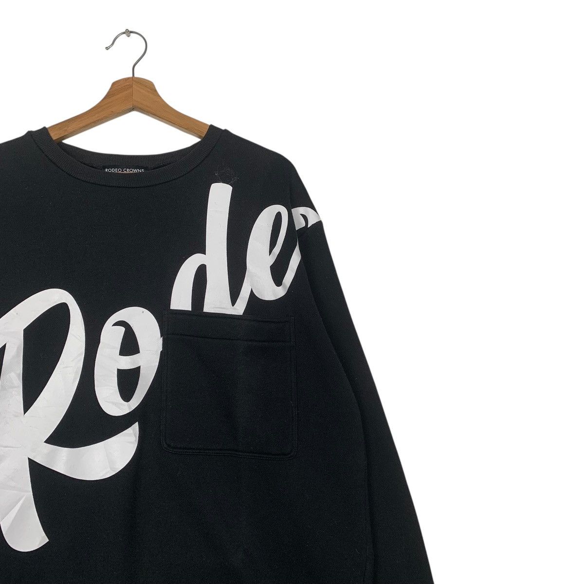 Japanese Brand Rodeo Crowns Single Pocket Sweatshirt Size US L / EU 52-54 / 3 - 5 Thumbnail