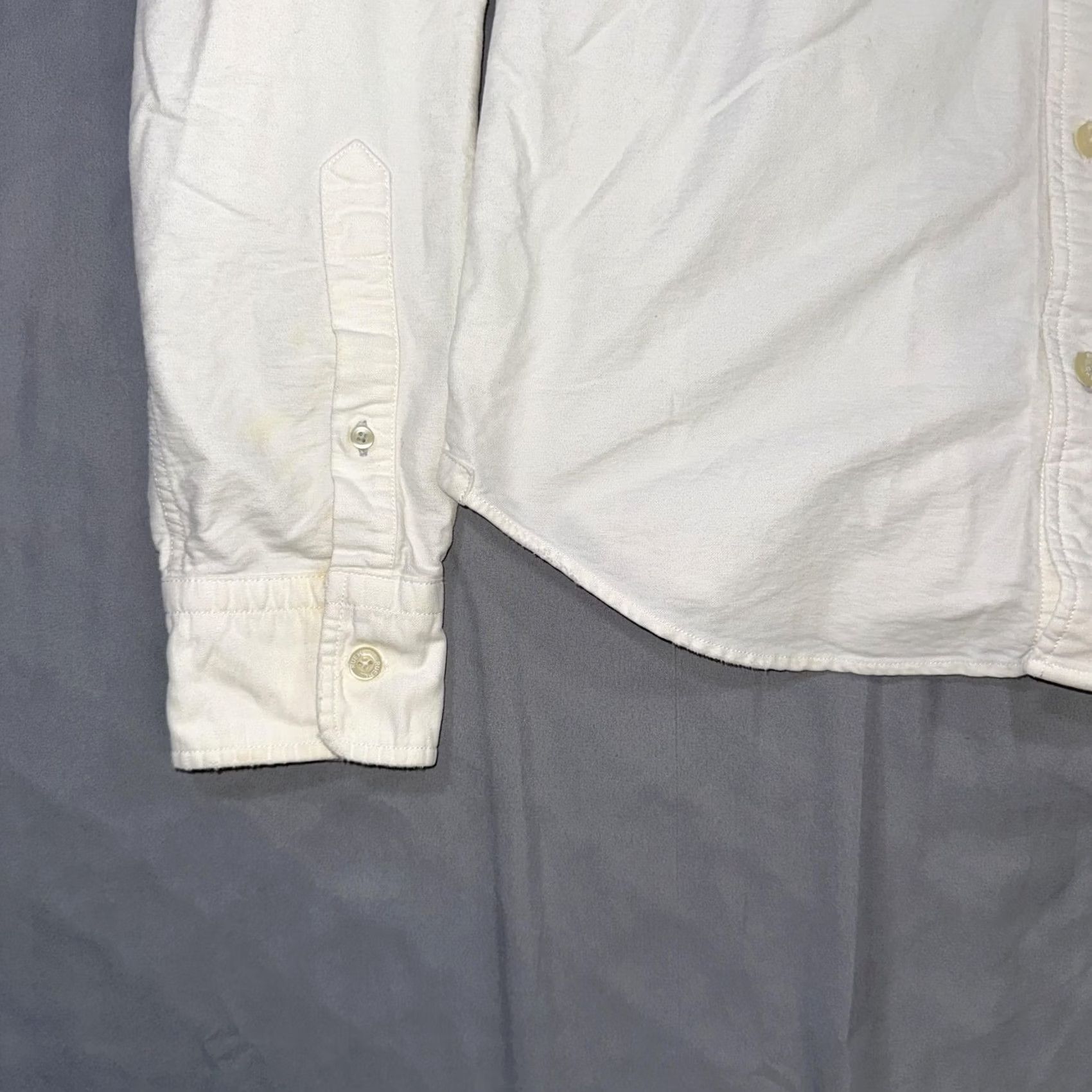 Vintage Ruehl No.925 Shirt Mens M White Oxford Button Down Long Sleeve Casual Button-Up Size US M / EU 48-50 / 2 - 5 Thumbnail