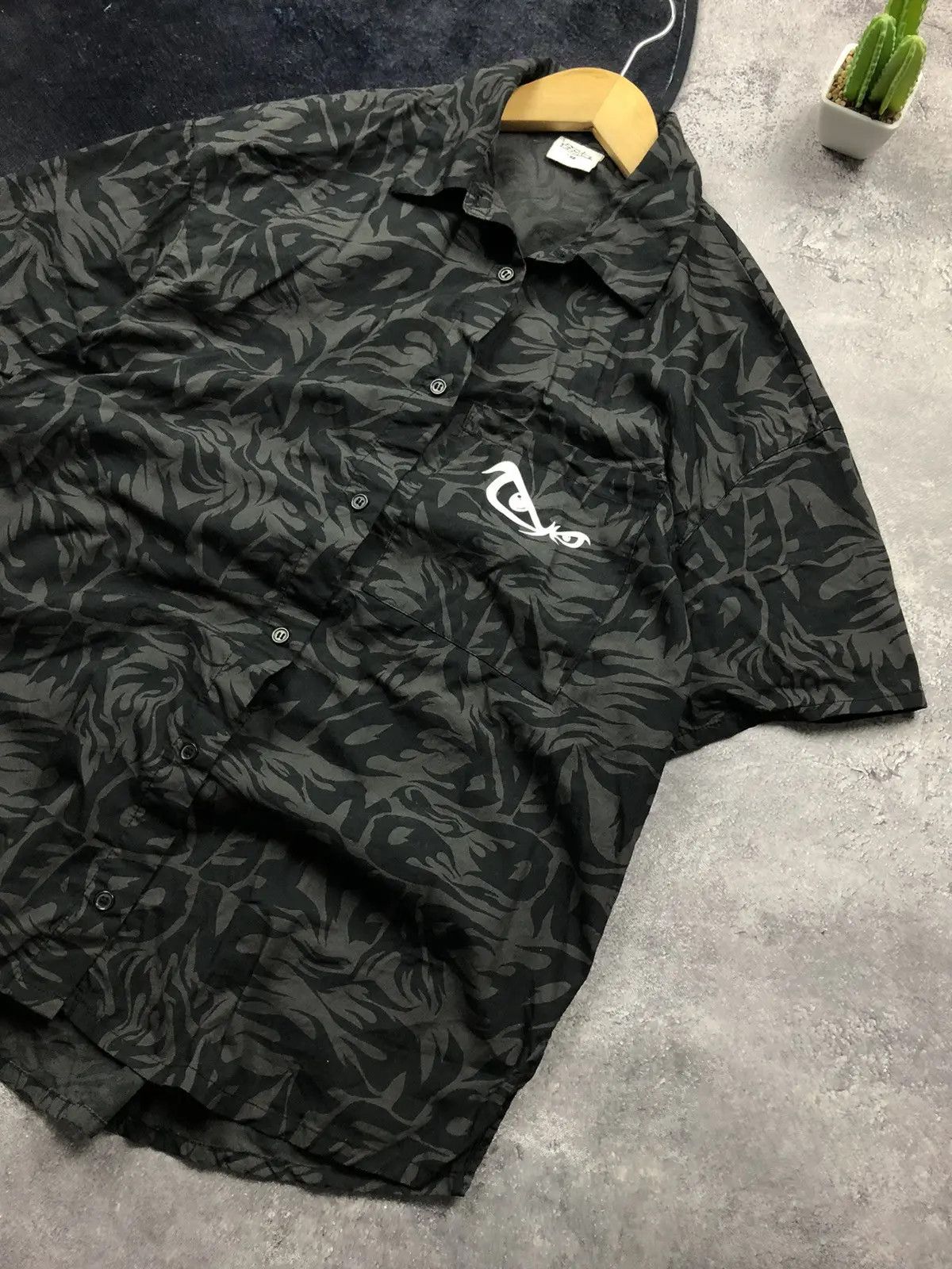 No Fear NO FEAR x H&M Monogram Logo Black Shirt Skateboarding Style Size US XS / EU 42 / 0 - 2 Thumbnail